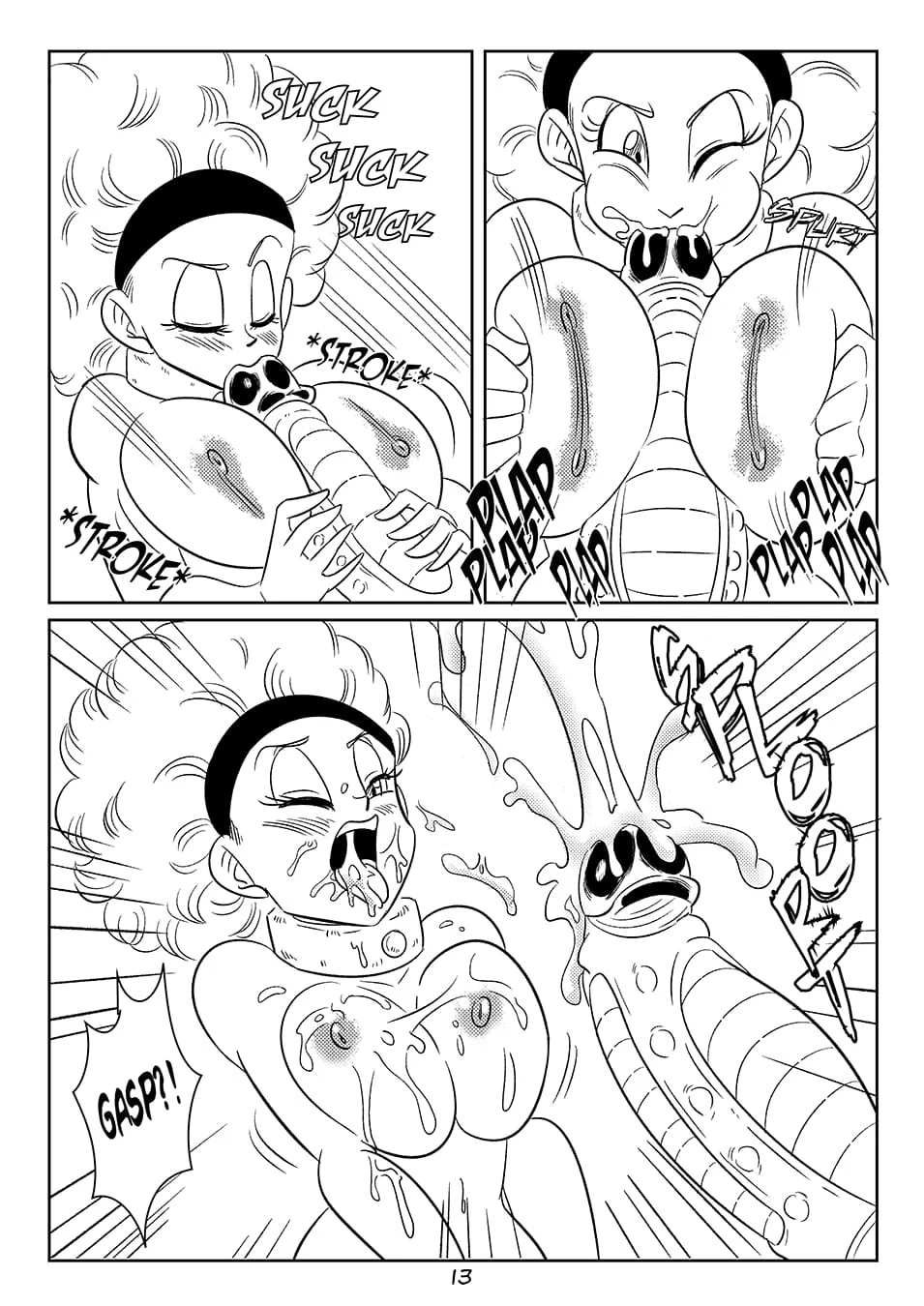 Close Encounter of the Cold Kind (Dragon Ball Z) [FunsexyDB] - Chapter 1 — Page 14