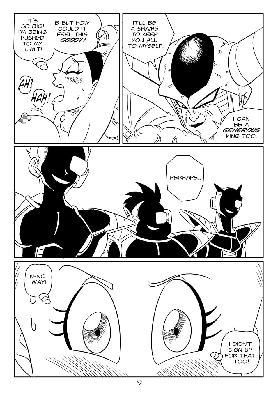 Close Encounter of the Cold Kind (Dragon Ball Z) [FunsexyDB] - Chapter 1 — Page 20