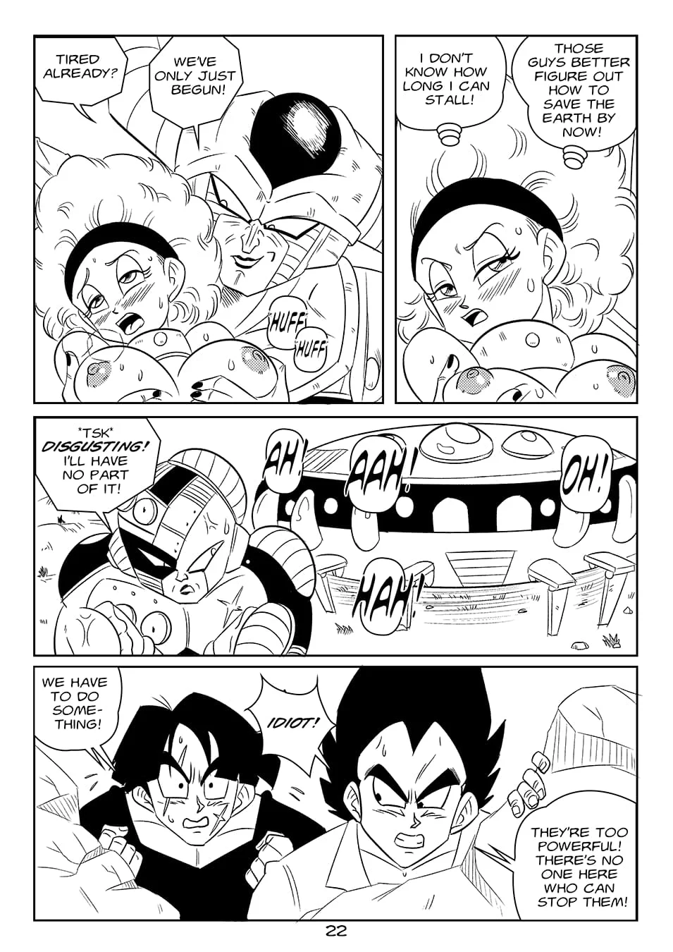 Close Encounter of the Cold Kind (Dragon Ball Z) [FunsexyDB] - Chapter 1 — Page 23