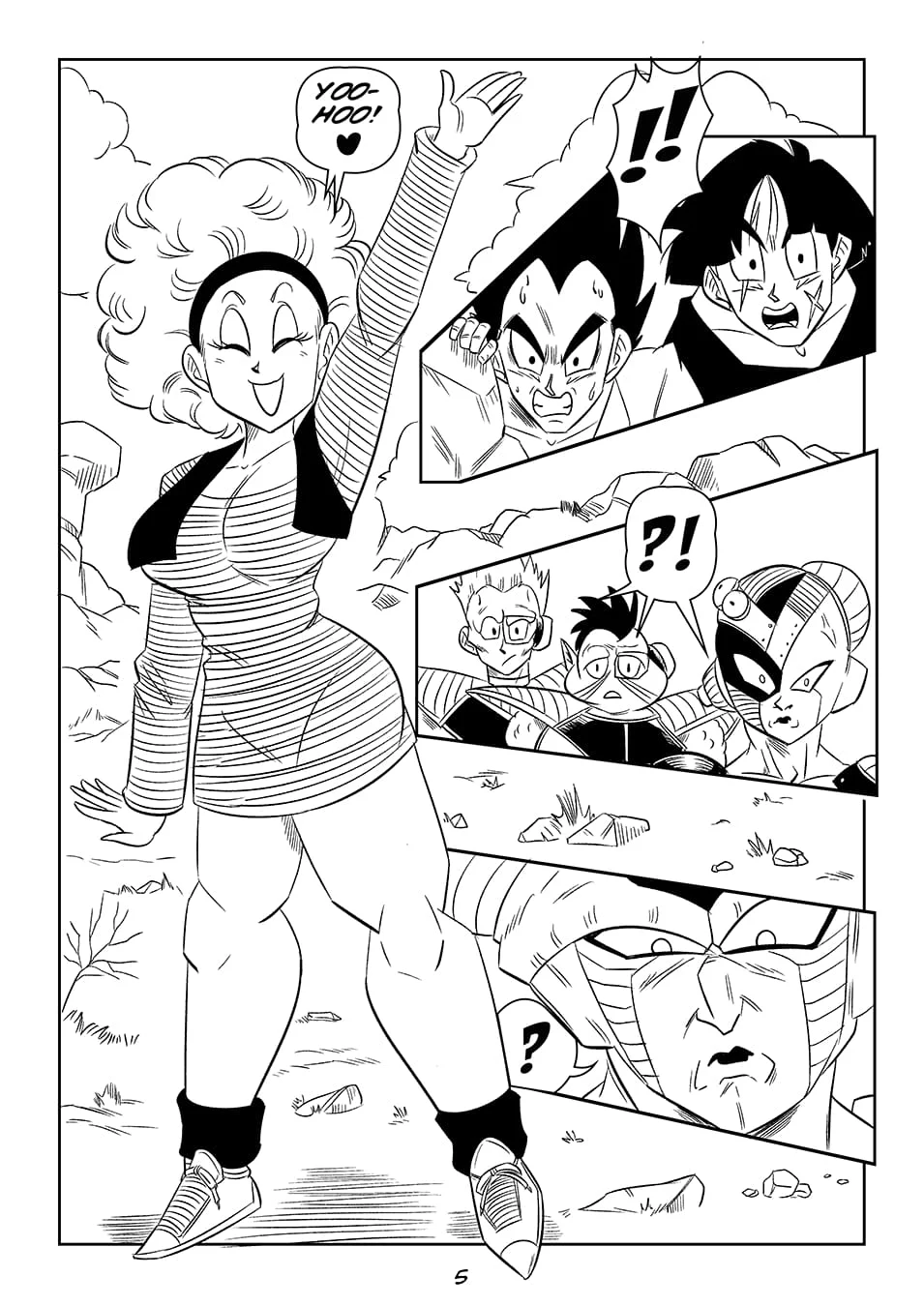 Close Encounter of the Cold Kind (Dragon Ball Z) [FunsexyDB] - Chapter 1 — Page 6
