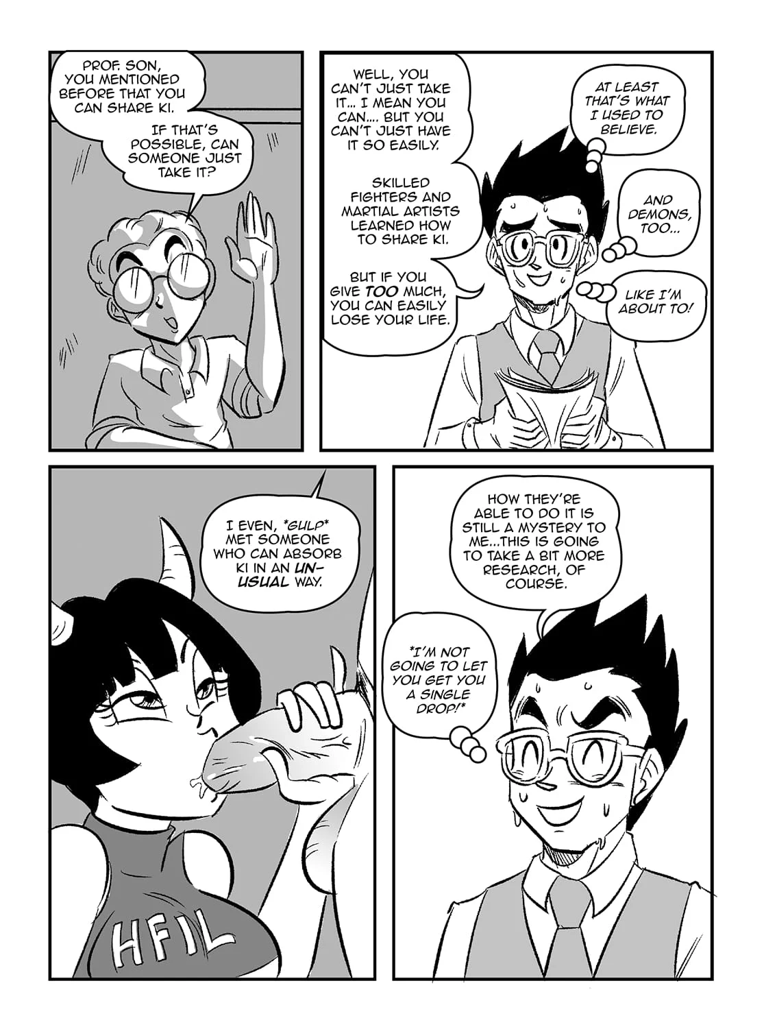 Videl from HFIL (Dragon Ball Z) [FunsexyDB] - Chapter 2 — Page 10