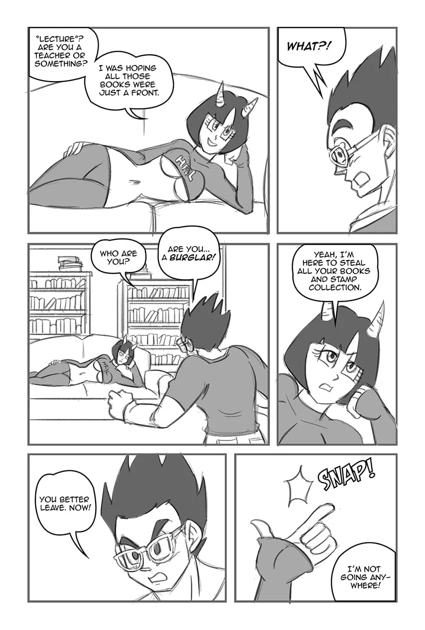 Videl from HFIL (Dragon Ball Z) [FunsexyDB] - Chapter 1 — Page 7
