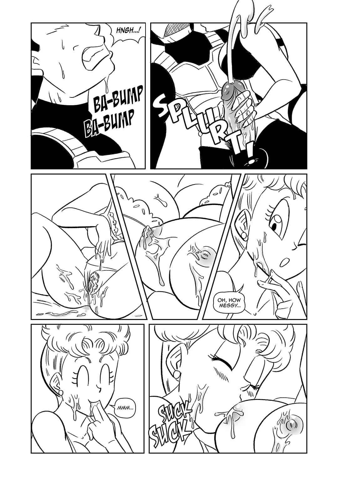 A Brief Affair! (Dragon Ball Super) [FunsexyDB] - Chapter 1 — Page 16