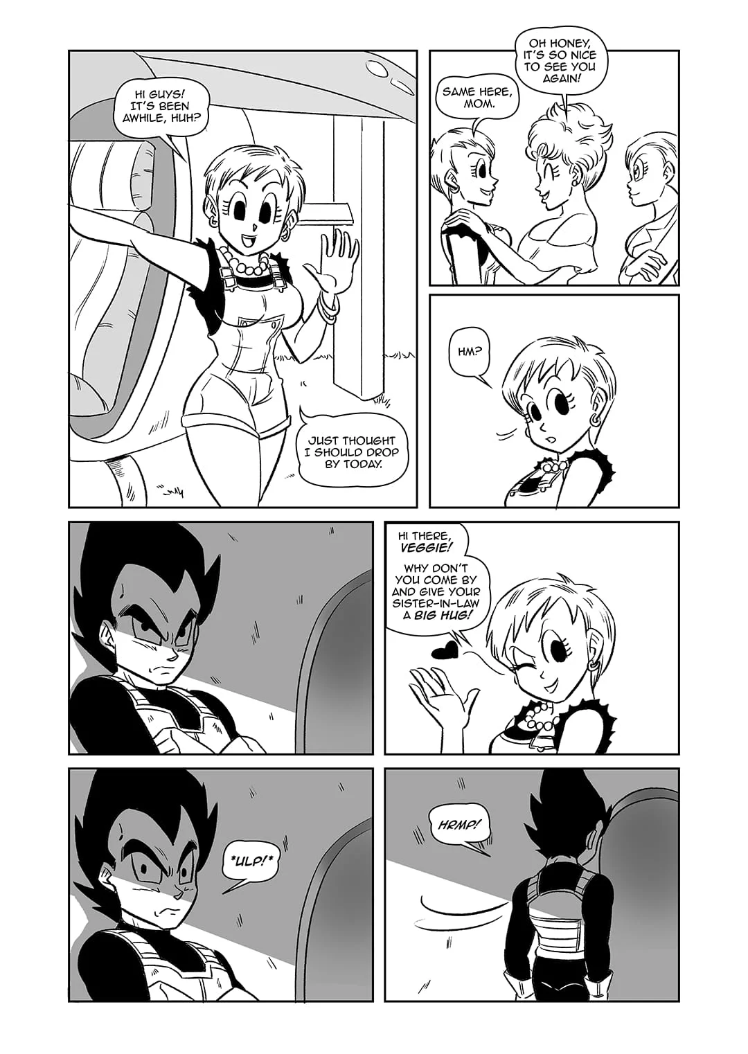 A Brief Affair! (Dragon Ball Super) [FunsexyDB] - Chapter 1 — Page 7