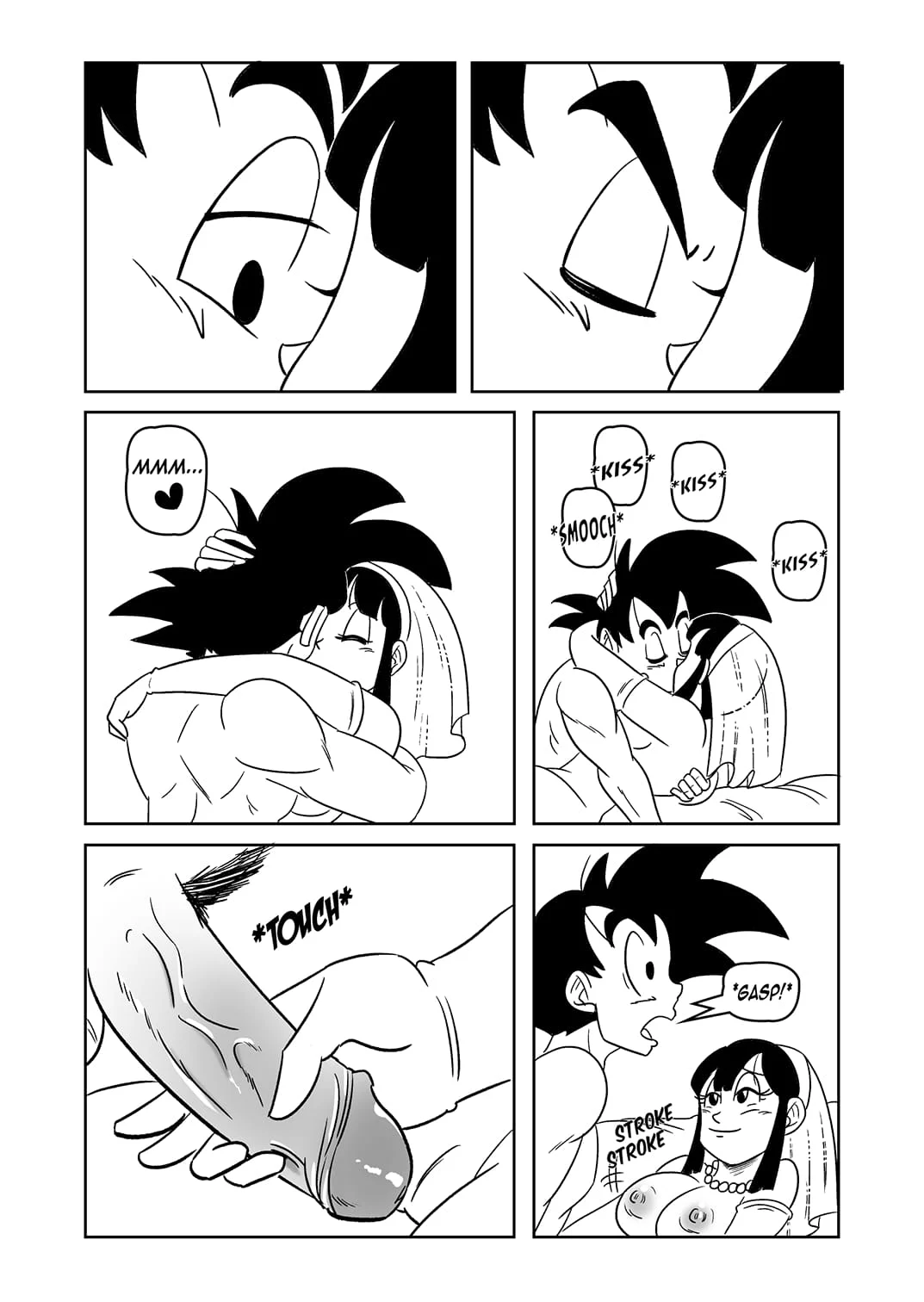 Wedding Night (Dragon Ball) [FunsexyDB] - Chapter 1 — Page 10