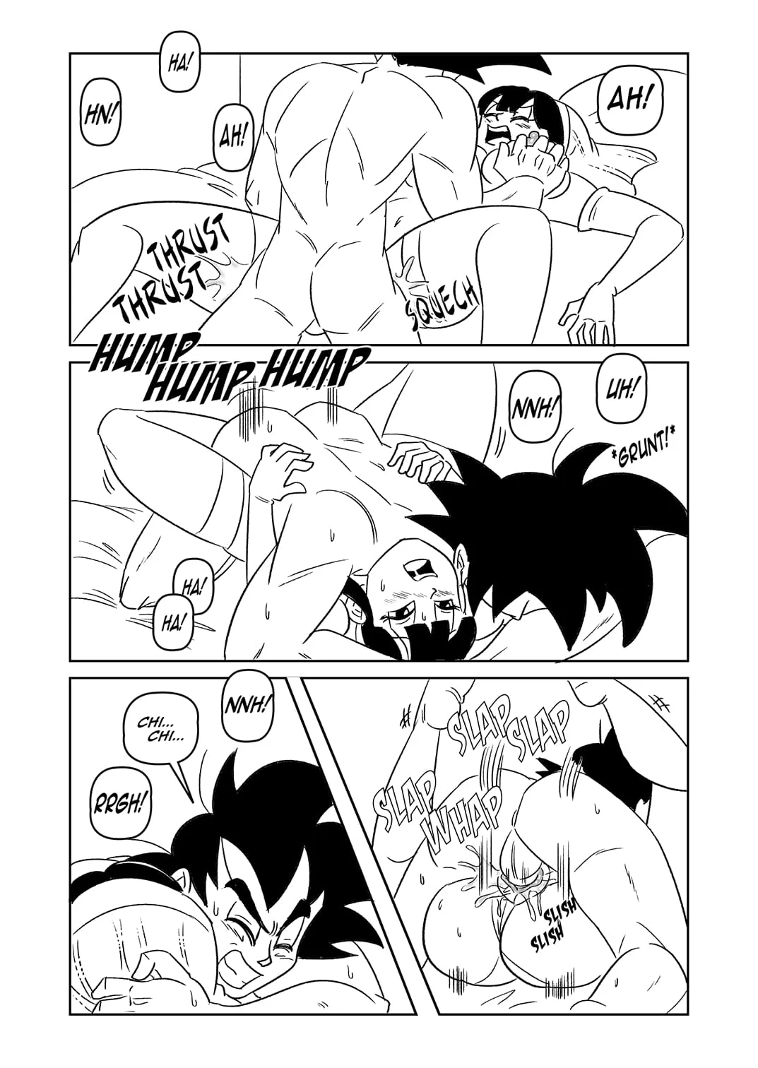 Wedding Night (Dragon Ball) [FunsexyDB] - Chapter 1 — Page 16