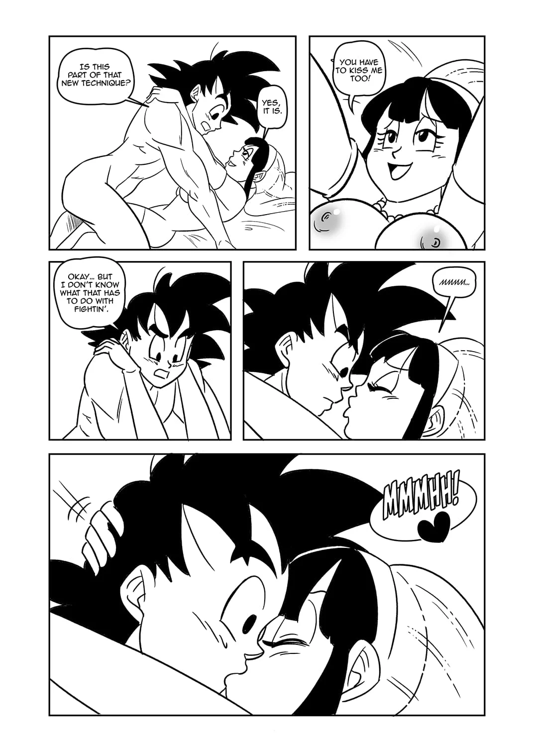 Wedding Night (Dragon Ball) [FunsexyDB] - Chapter 1 — Page 9
