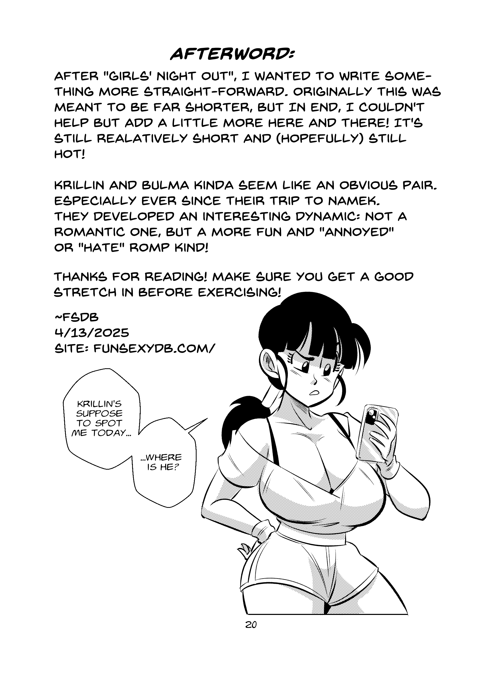 Workout the Turtle School Way! (Dragon Ball Z) [FunsexyDB] - Chapter 1 — Page 21
