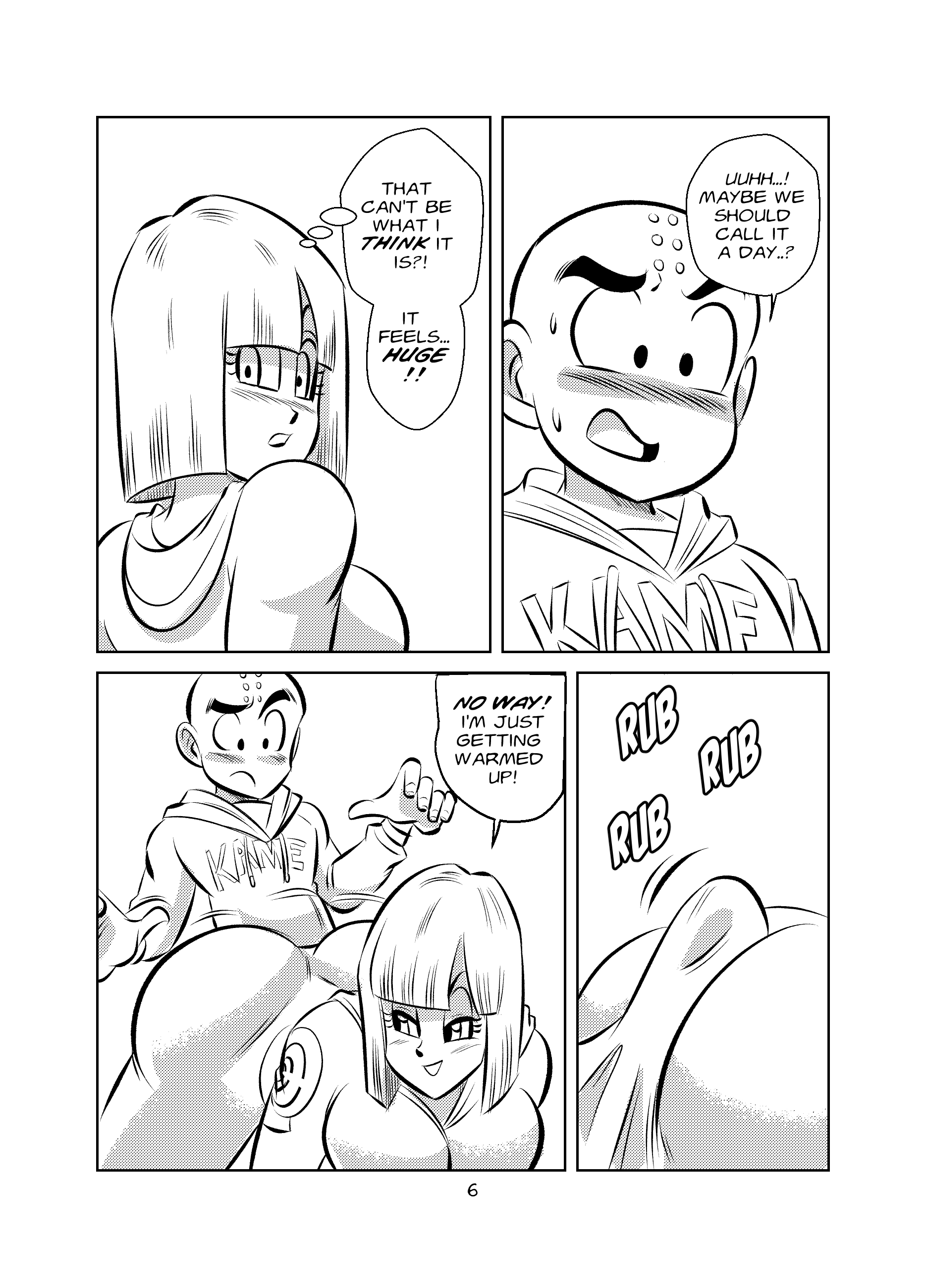 Workout the Turtle School Way! (Dragon Ball Z) [FunsexyDB] - Chapter 1 — Page 7