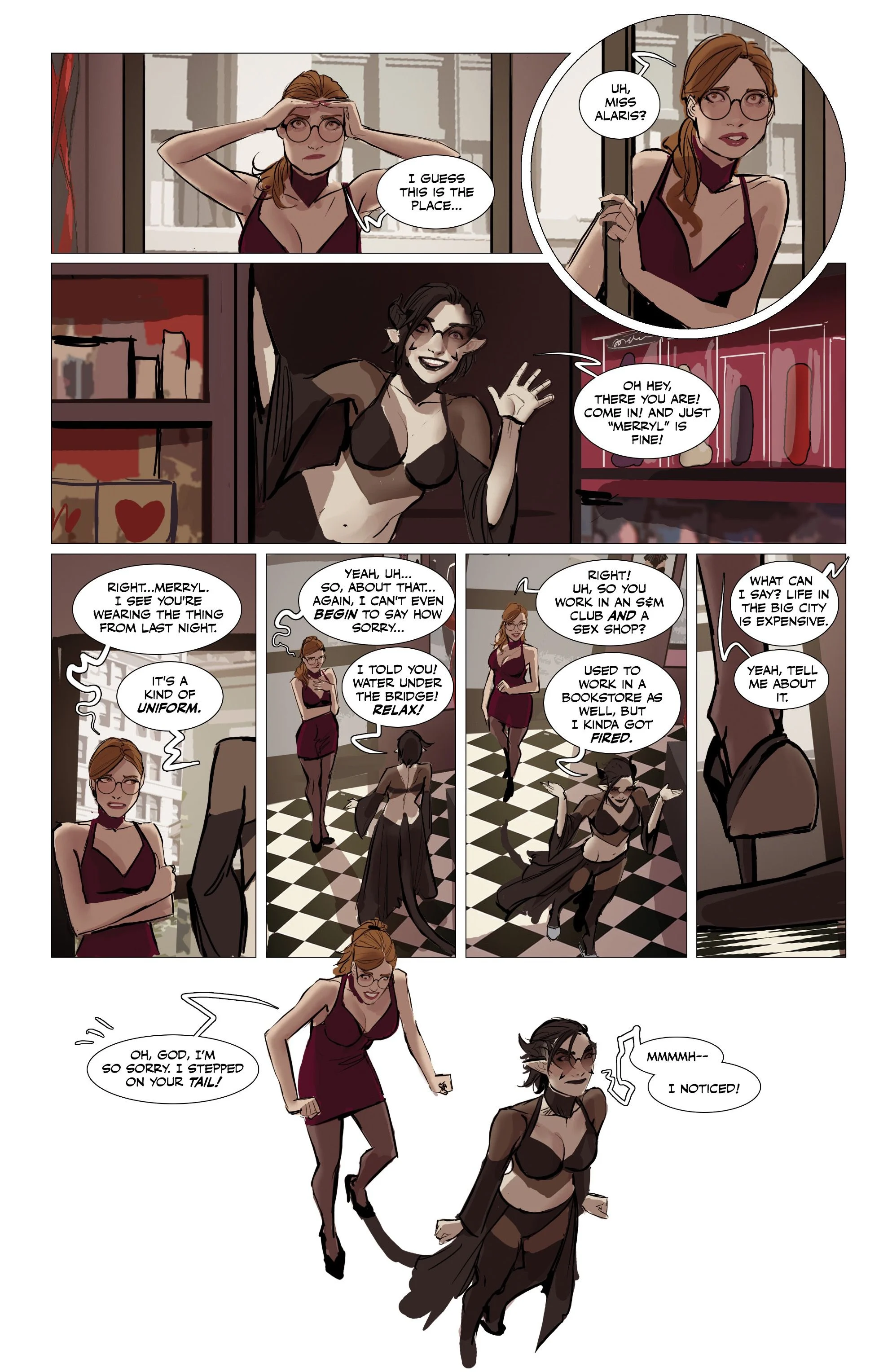 Fine Print [Stjepan Sejic] - Chapter 1 — Page 125