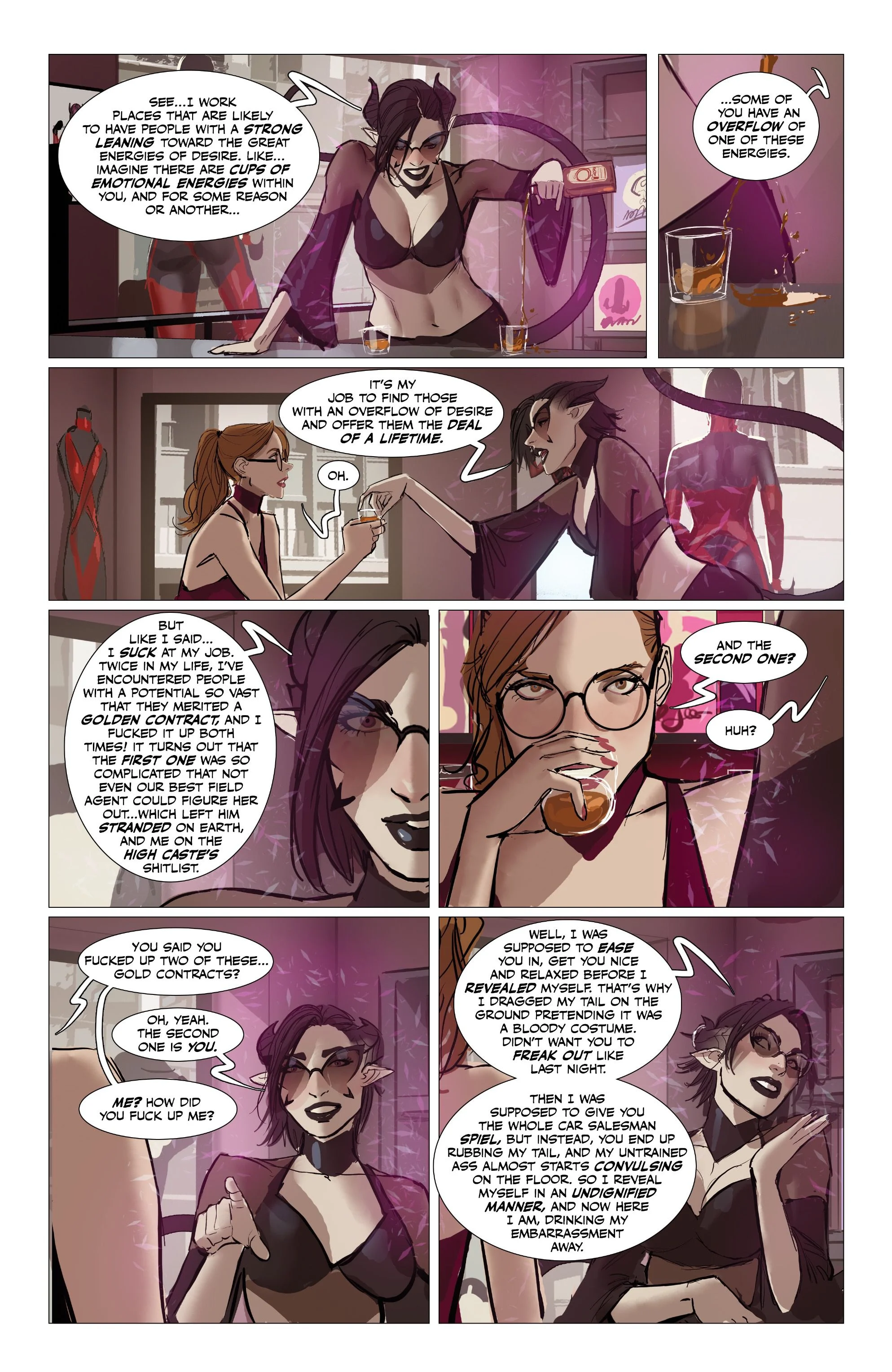 Fine Print [Stjepan Sejic] - Chapter 1 — Page 130