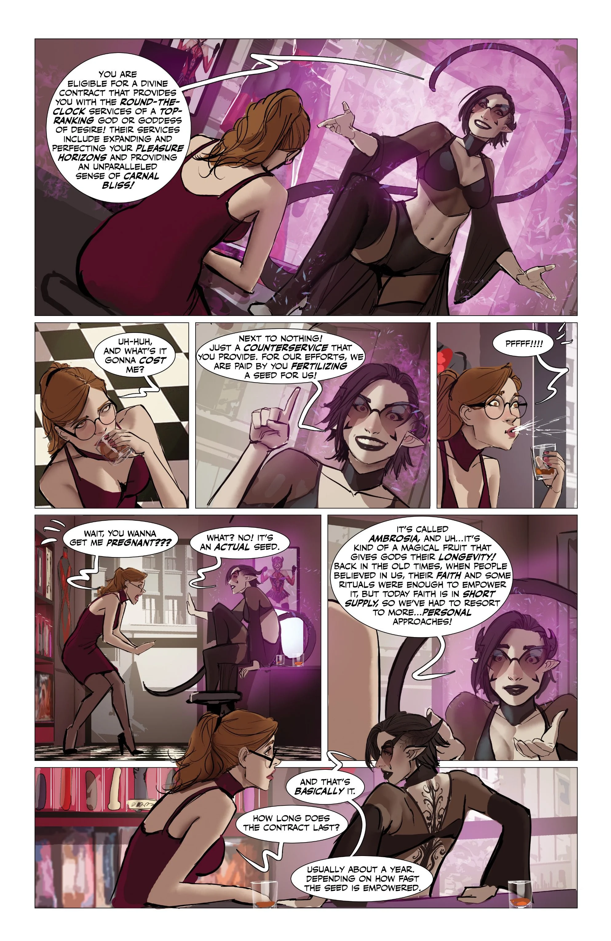 Fine Print [Stjepan Sejic] - Chapter 1 — Page 132