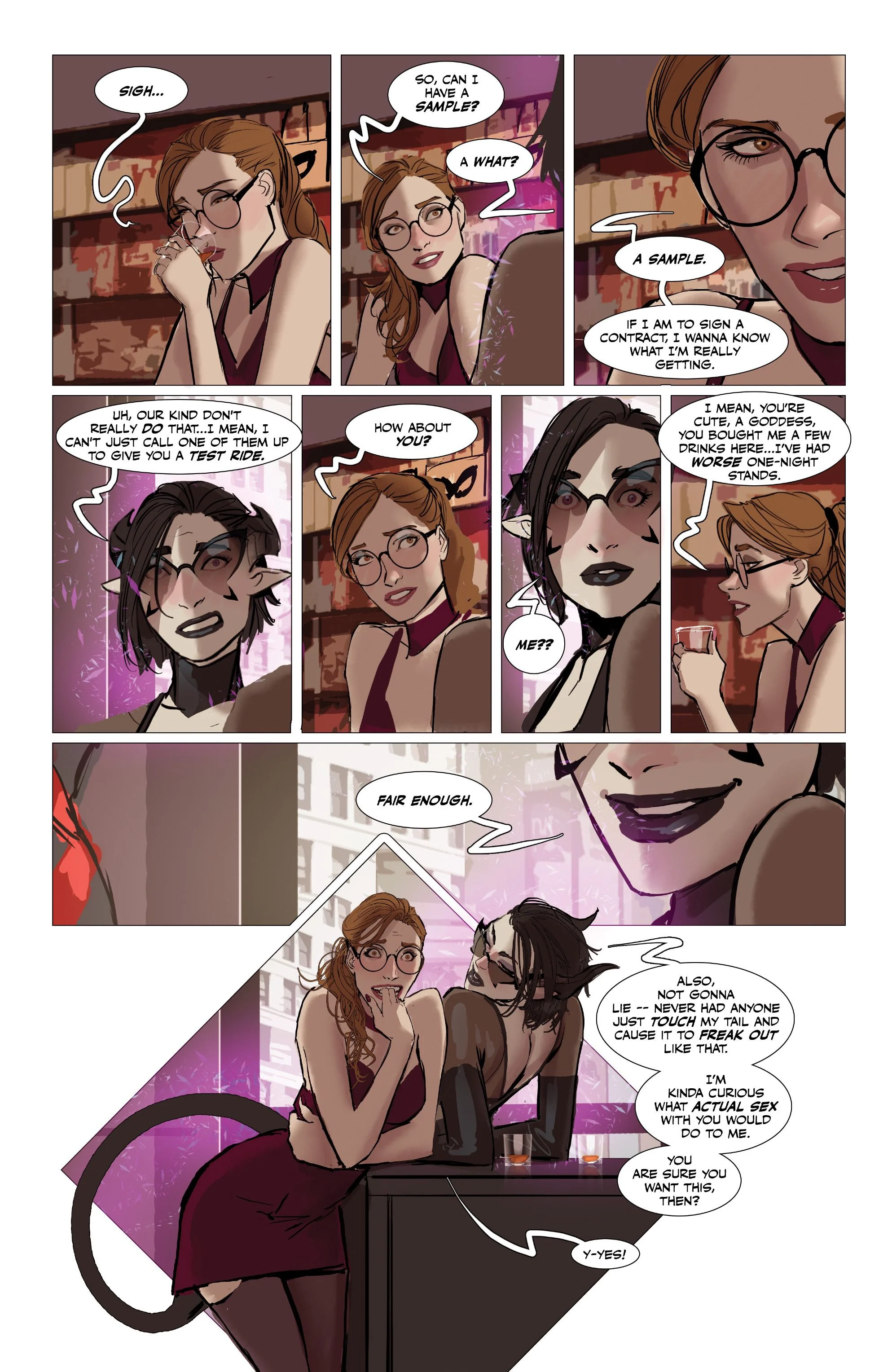 Fine Print [Stjepan Sejic] - Chapter 1 — Page 134