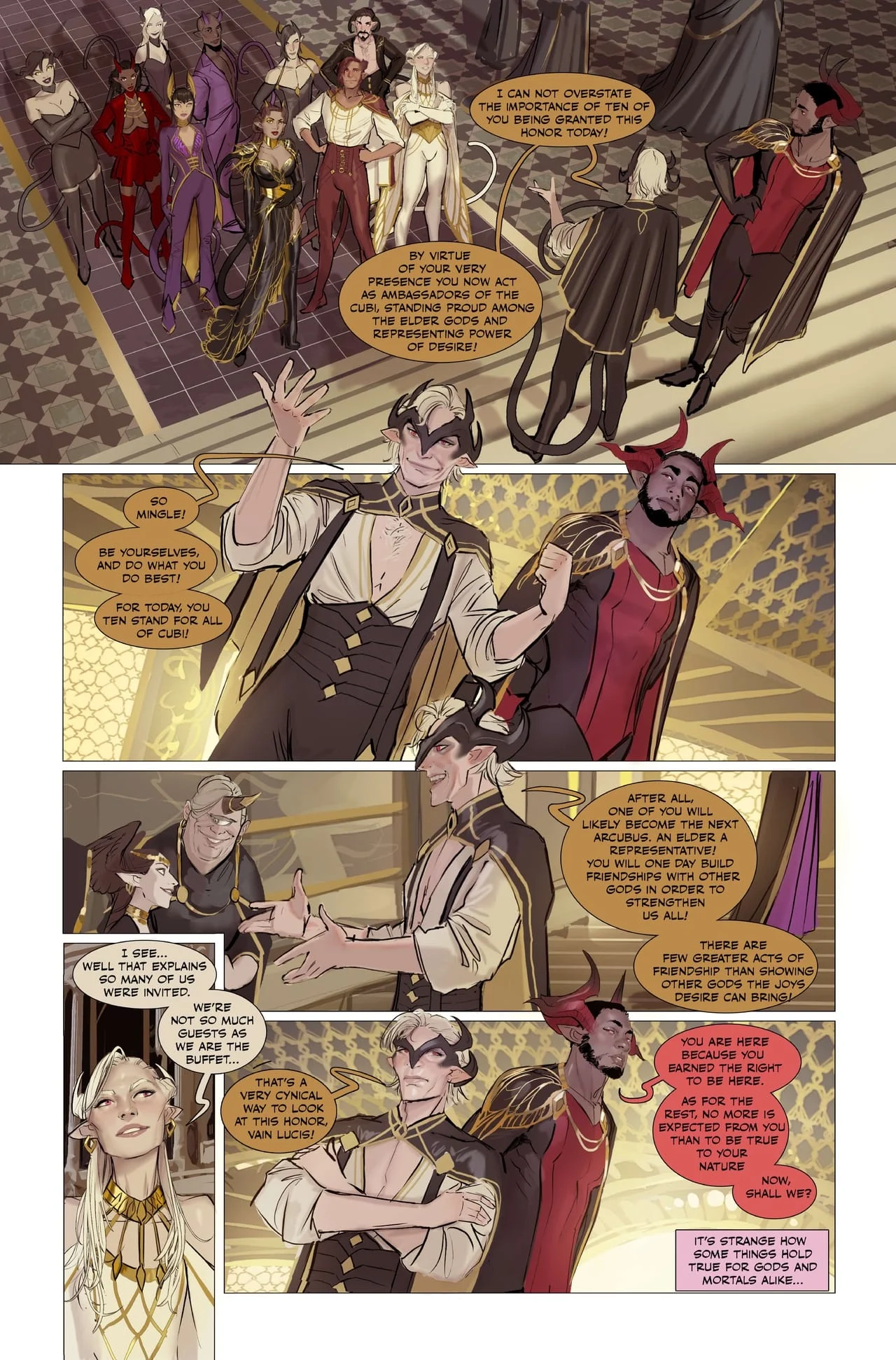 Fine Print [Stjepan Sejic] - Chapter 3 — Page 116