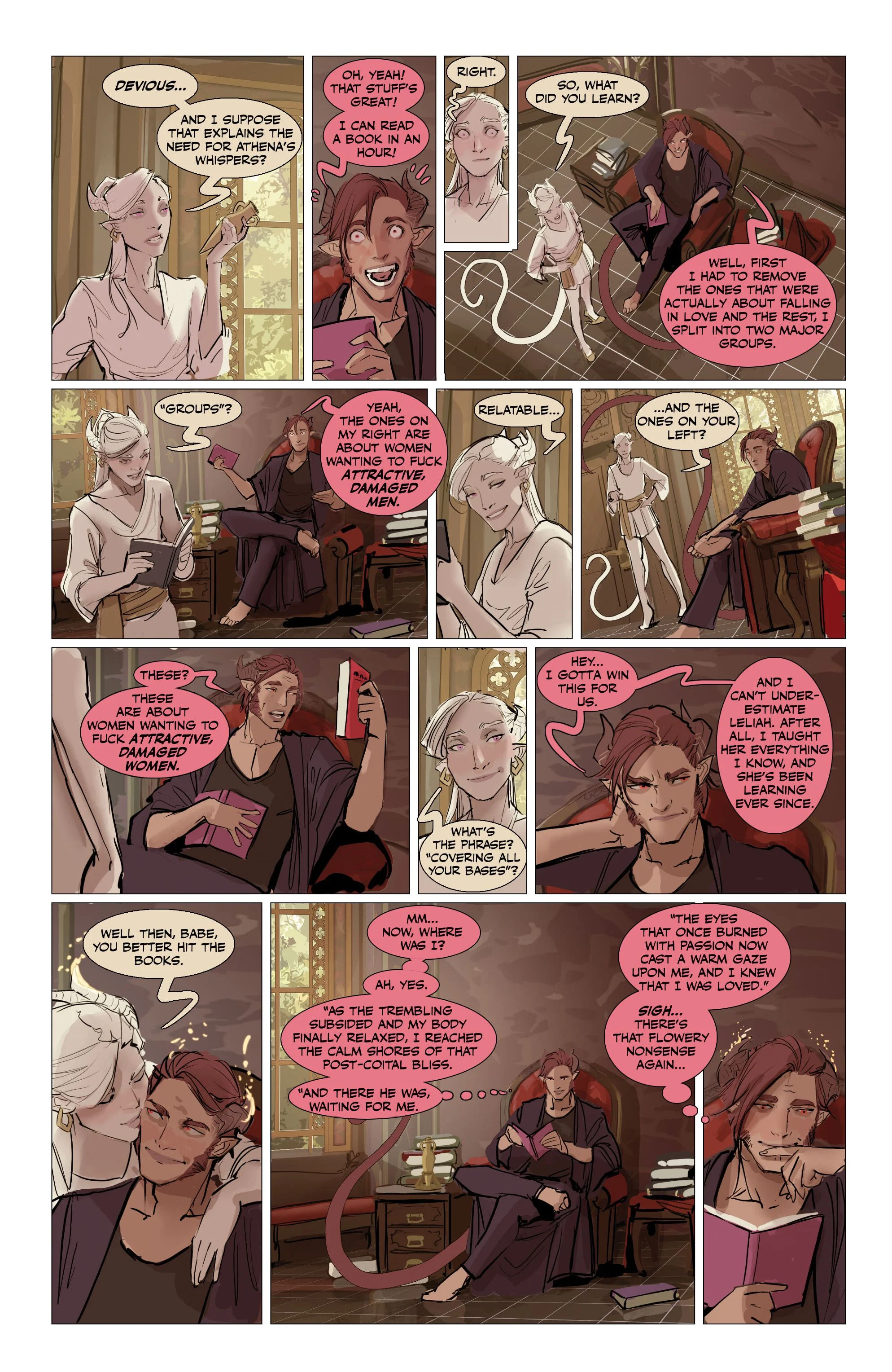 Fine Print [Stjepan Sejic] - Chapter 2 — Page 110