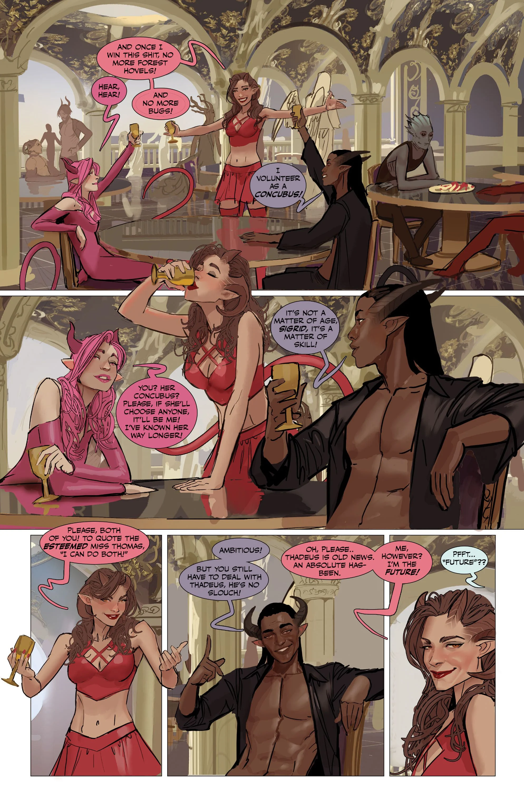 Fine Print [Stjepan Sejic] - Chapter 2 — Page 125