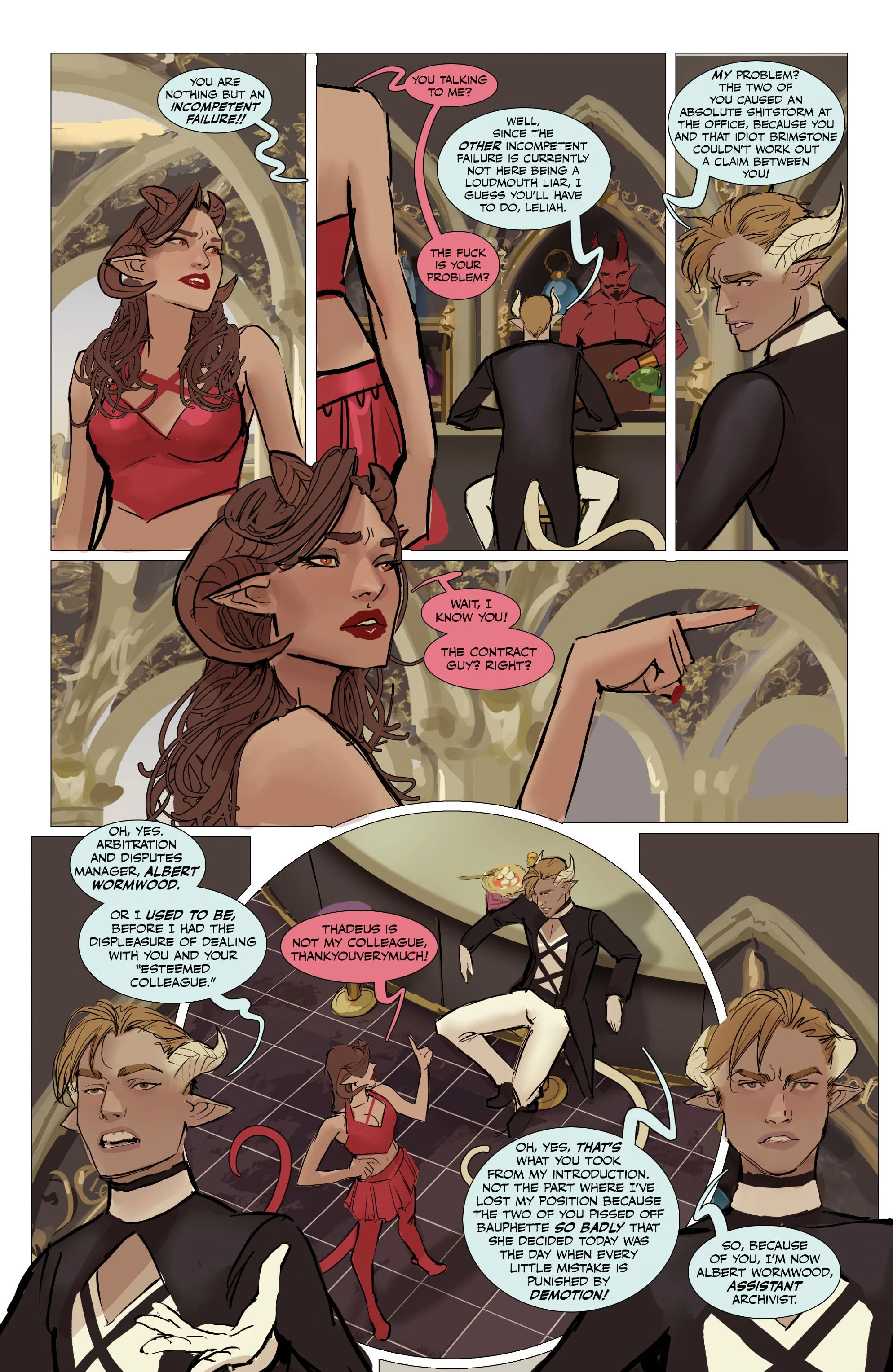 Fine Print [Stjepan Sejic] - Chapter 2 — Page 126