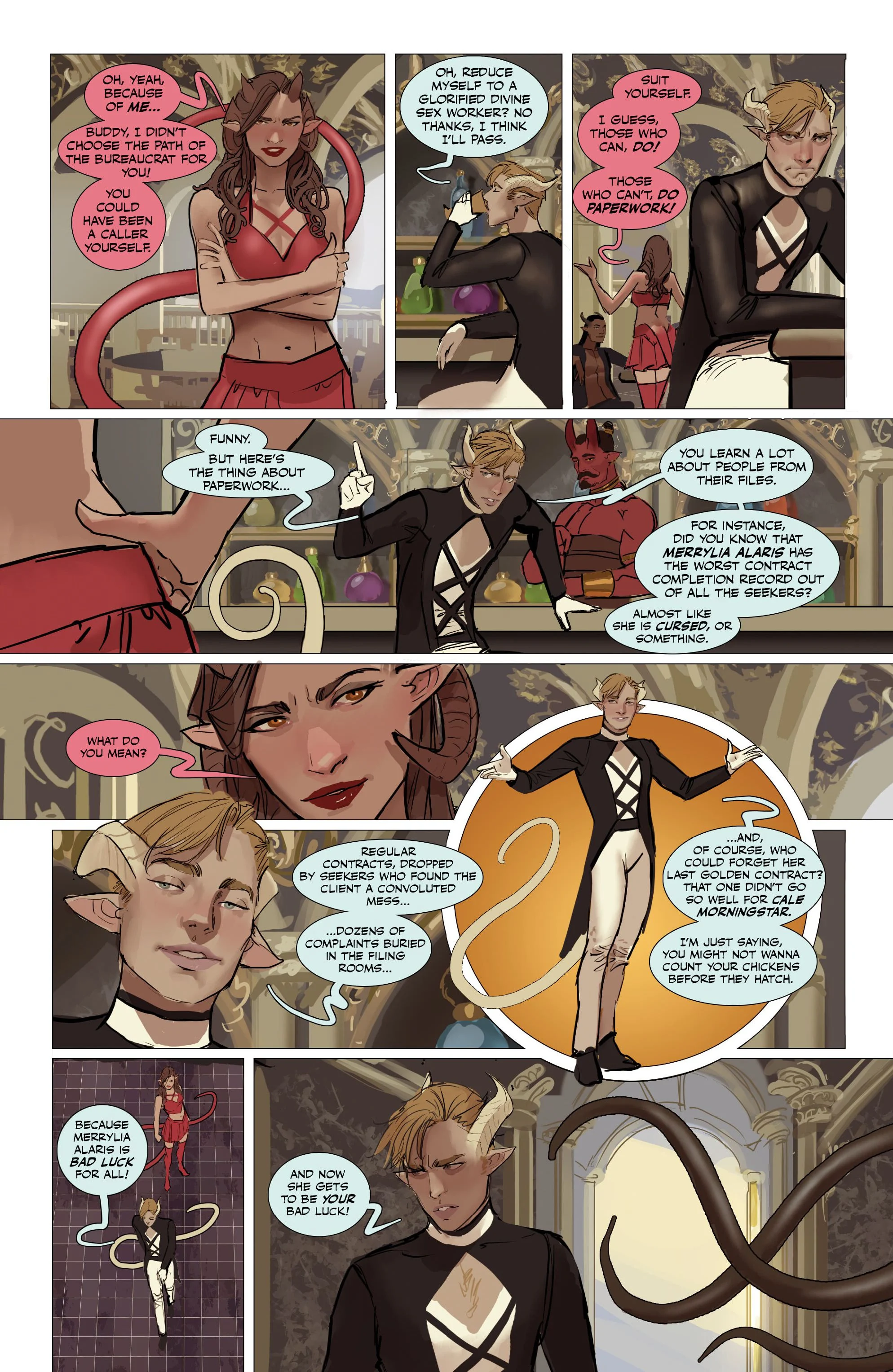 Fine Print [Stjepan Sejic] - Chapter 2 — Page 127