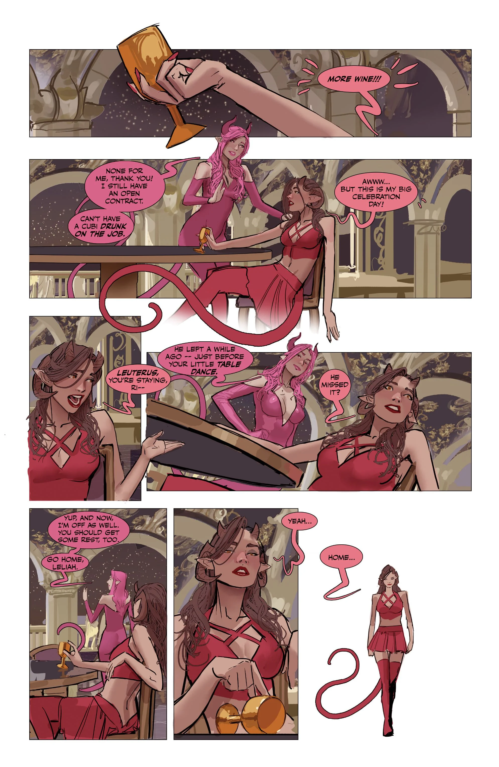 Fine Print [Stjepan Sejic] - Chapter 2 — Page 130