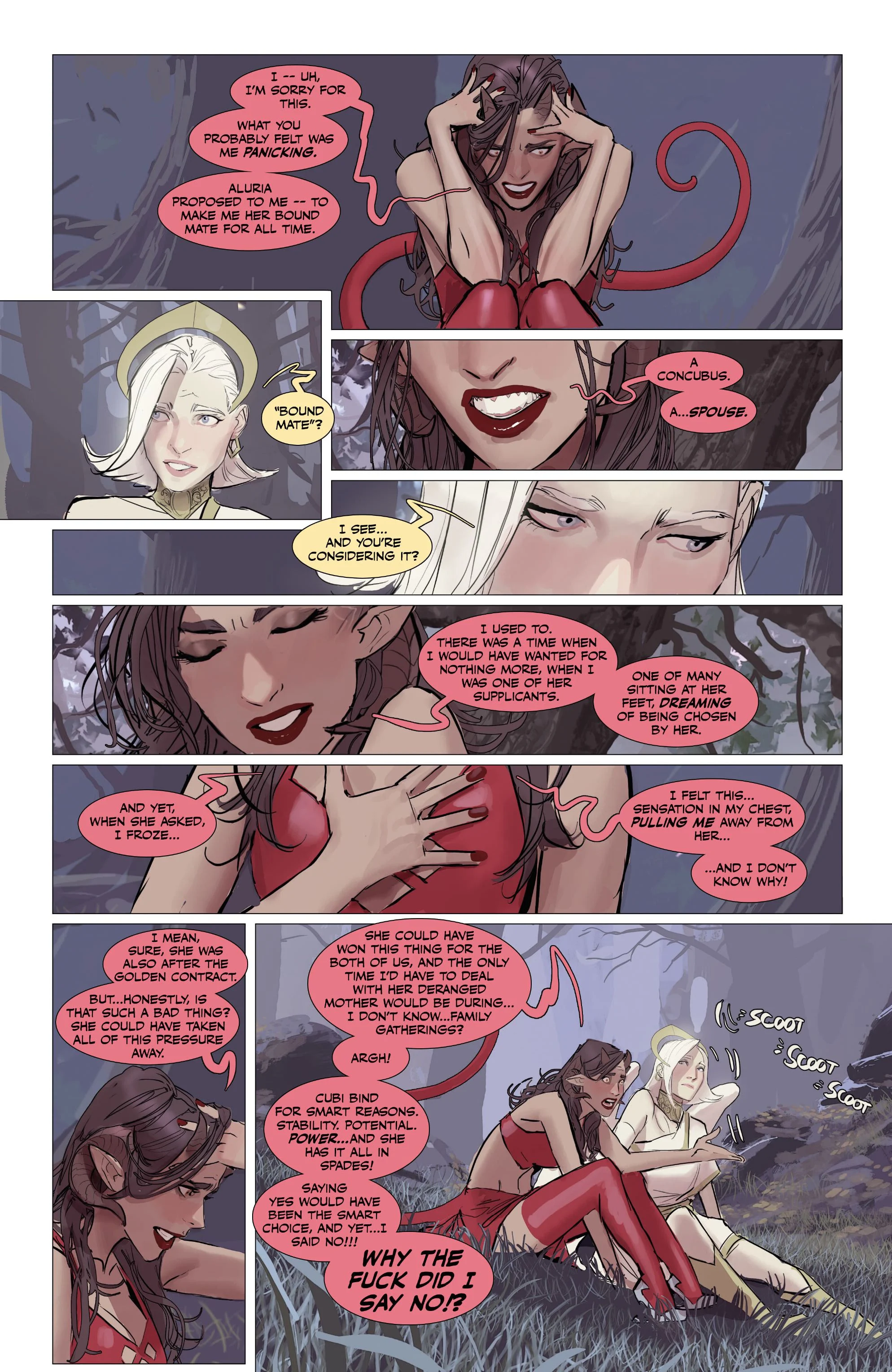Fine Print [Stjepan Sejic] - Chapter 2 — Page 137