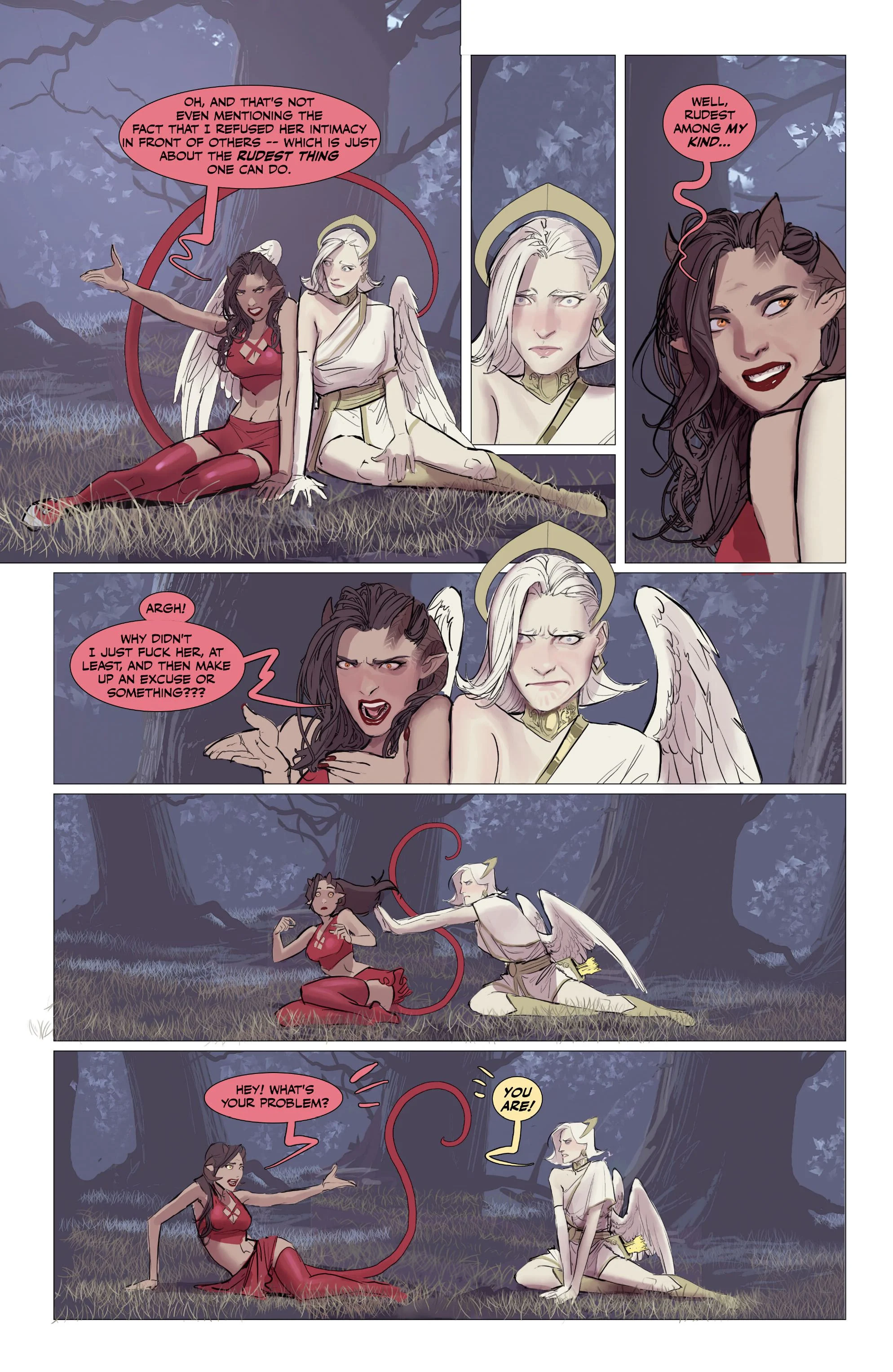 Fine Print [Stjepan Sejic] - Chapter 2 — Page 138