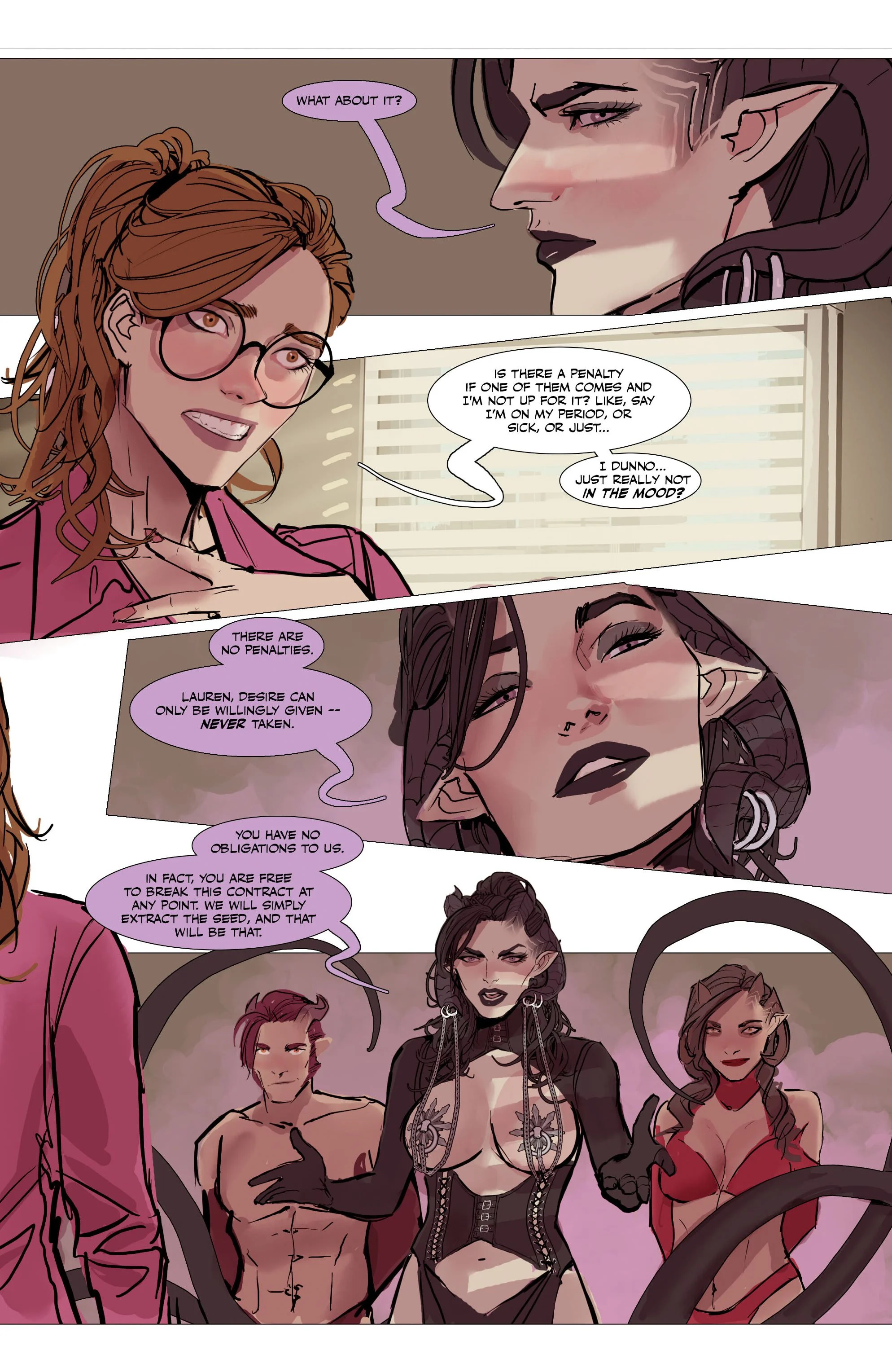 Fine Print [Stjepan Sejic] - Chapter 2 — Page 38