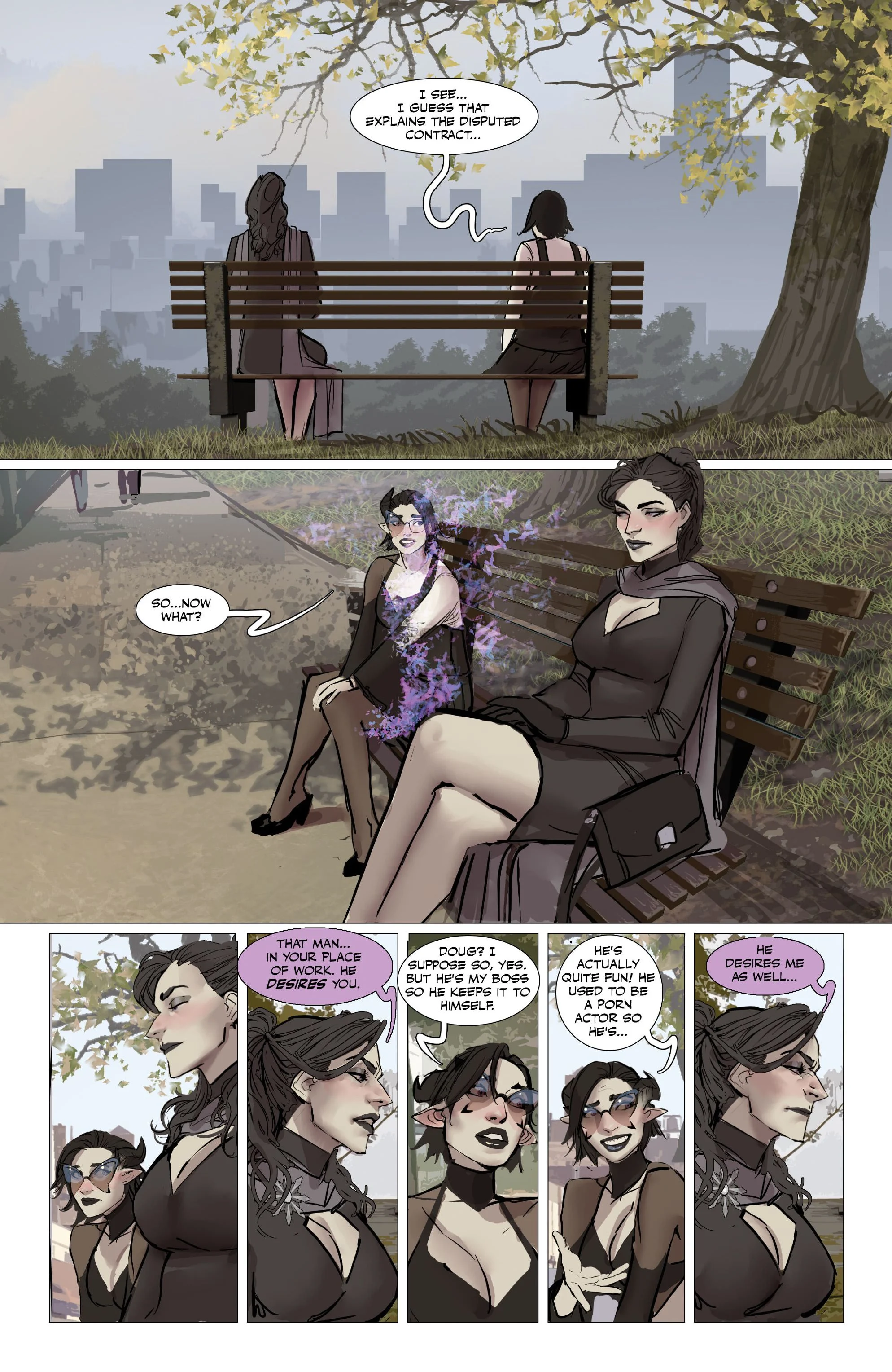 Fine Print [Stjepan Sejic] - Chapter 2 — Page 86