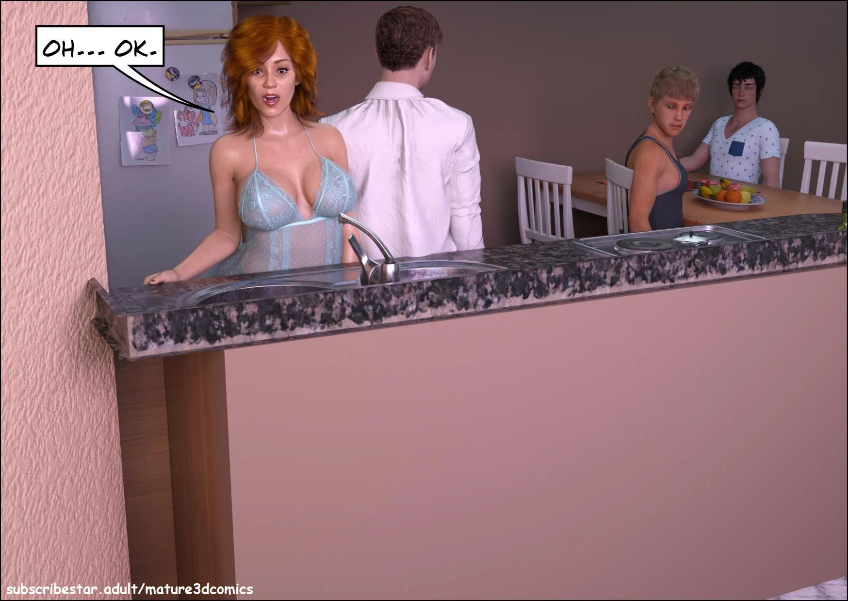 Aunt Elise [Mature3DComics] - Chapter 6 — Page 19