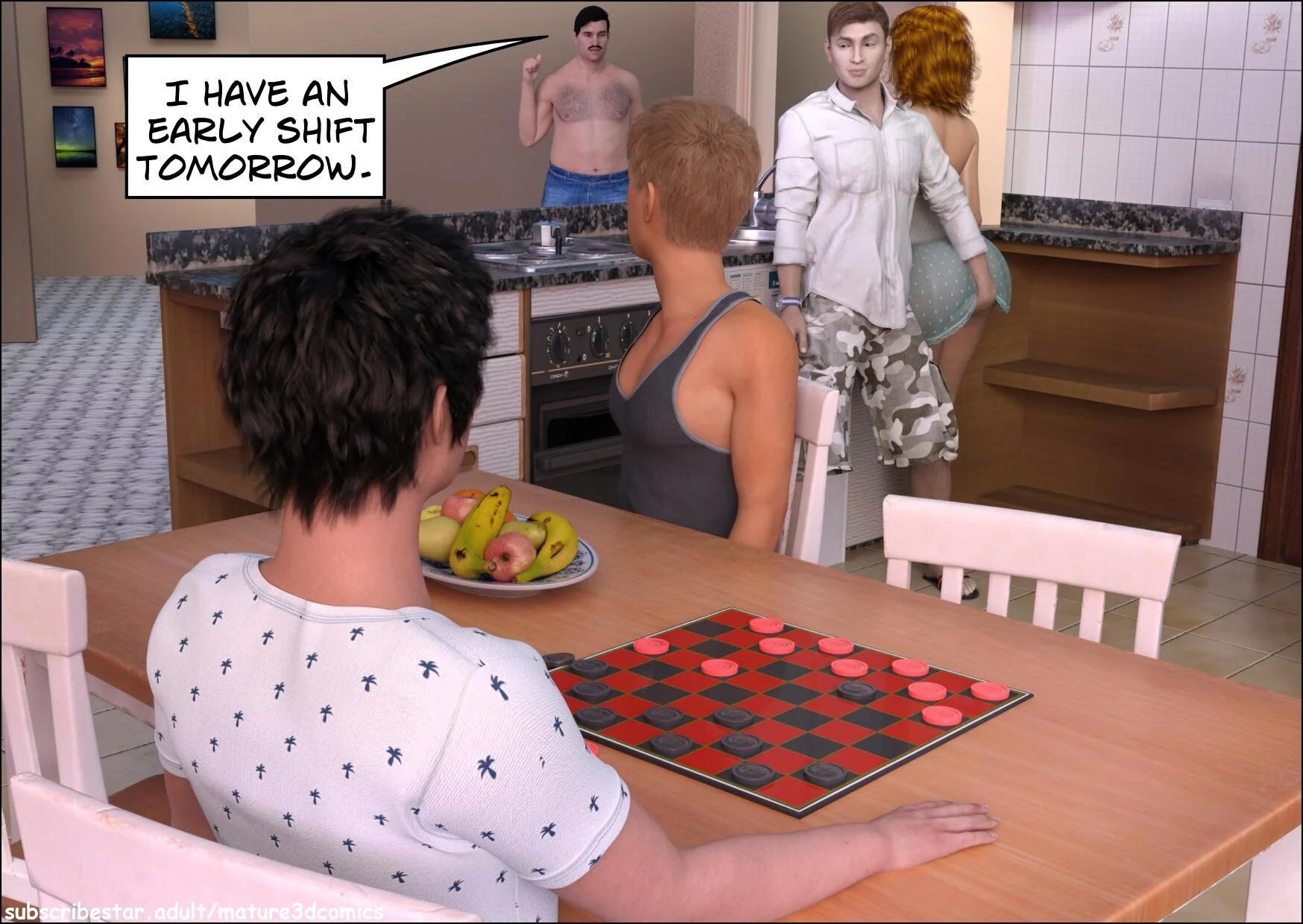 Aunt Elise [Mature3DComics] - Chapter 6 — Page 20