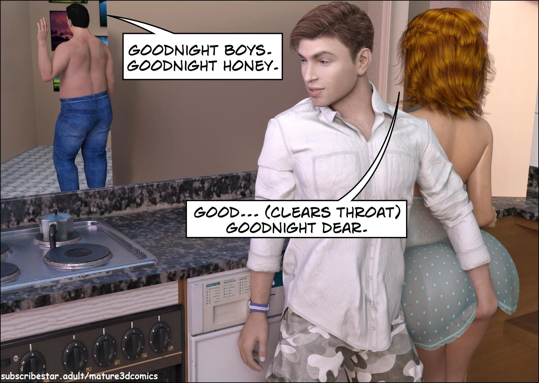 Aunt Elise [Mature3DComics] - Chapter 6 — Page 21