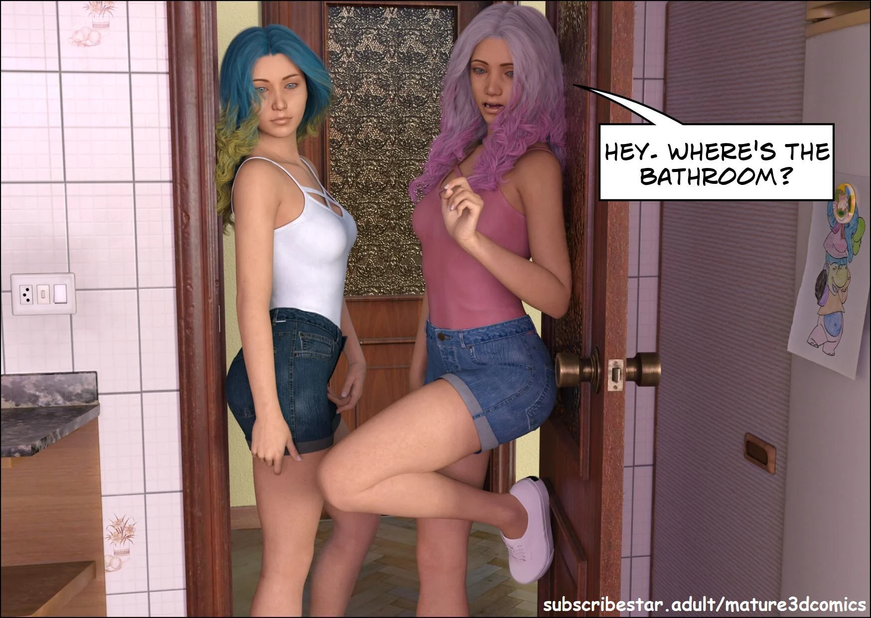 Aunt Elise [Mature3DComics] - Chapter 3 — Page 14