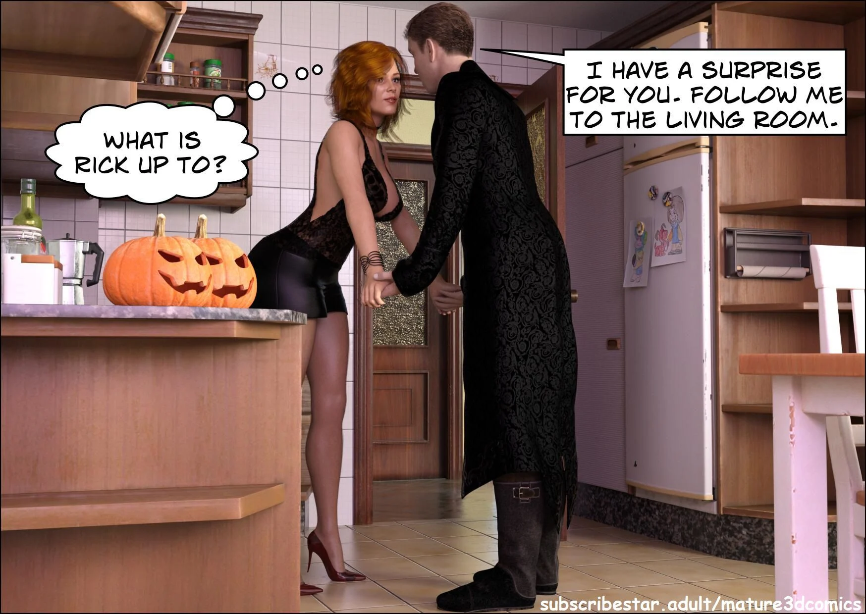 Aunt Elise [Mature3DComics] - Chapter 3 — Page 16