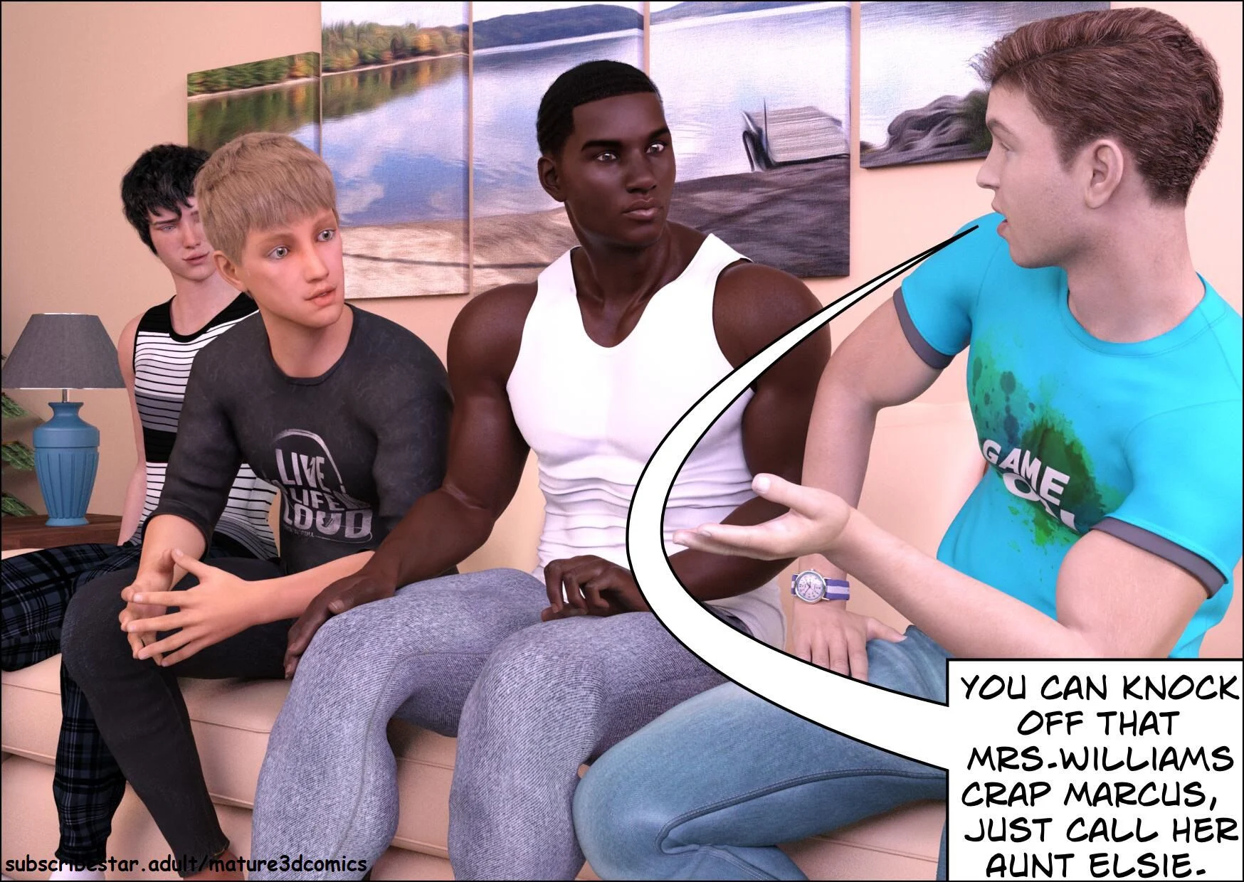 Aunt Elise [Mature3DComics] - Chapter 5 — Page 10