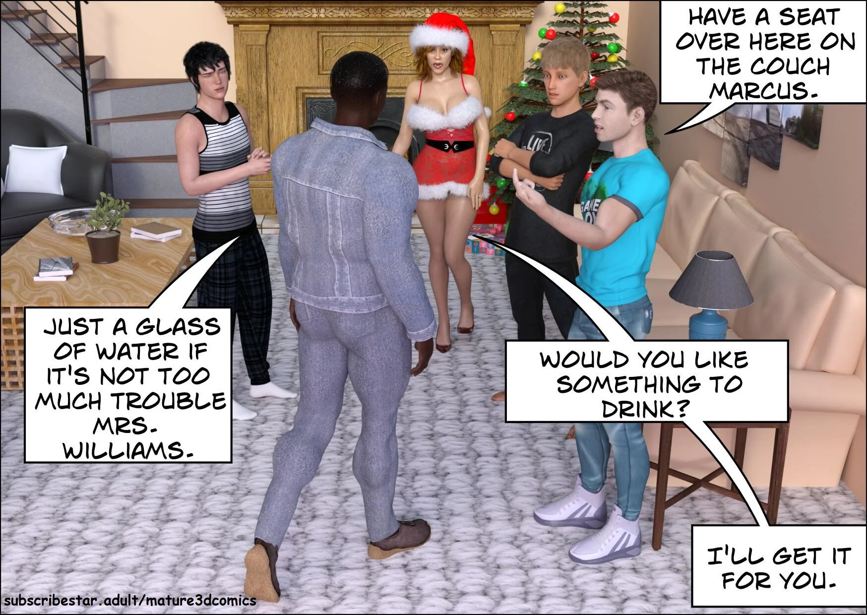 Aunt Elise [Mature3DComics] - Chapter 5 — Page 9