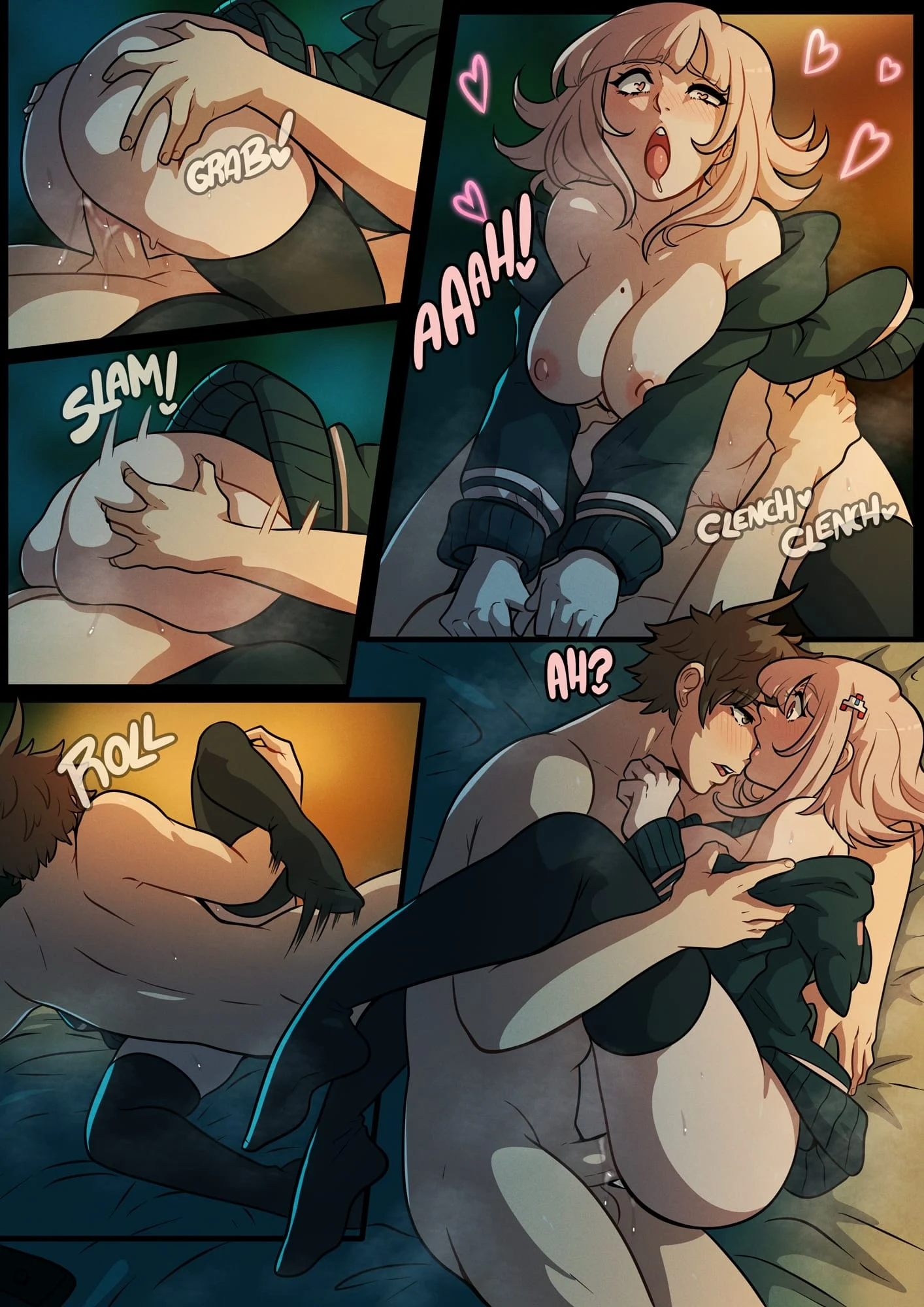 Chiaki Recharge! (Danganronpa) [Kinkymation] - Chapter 1 — Page 10