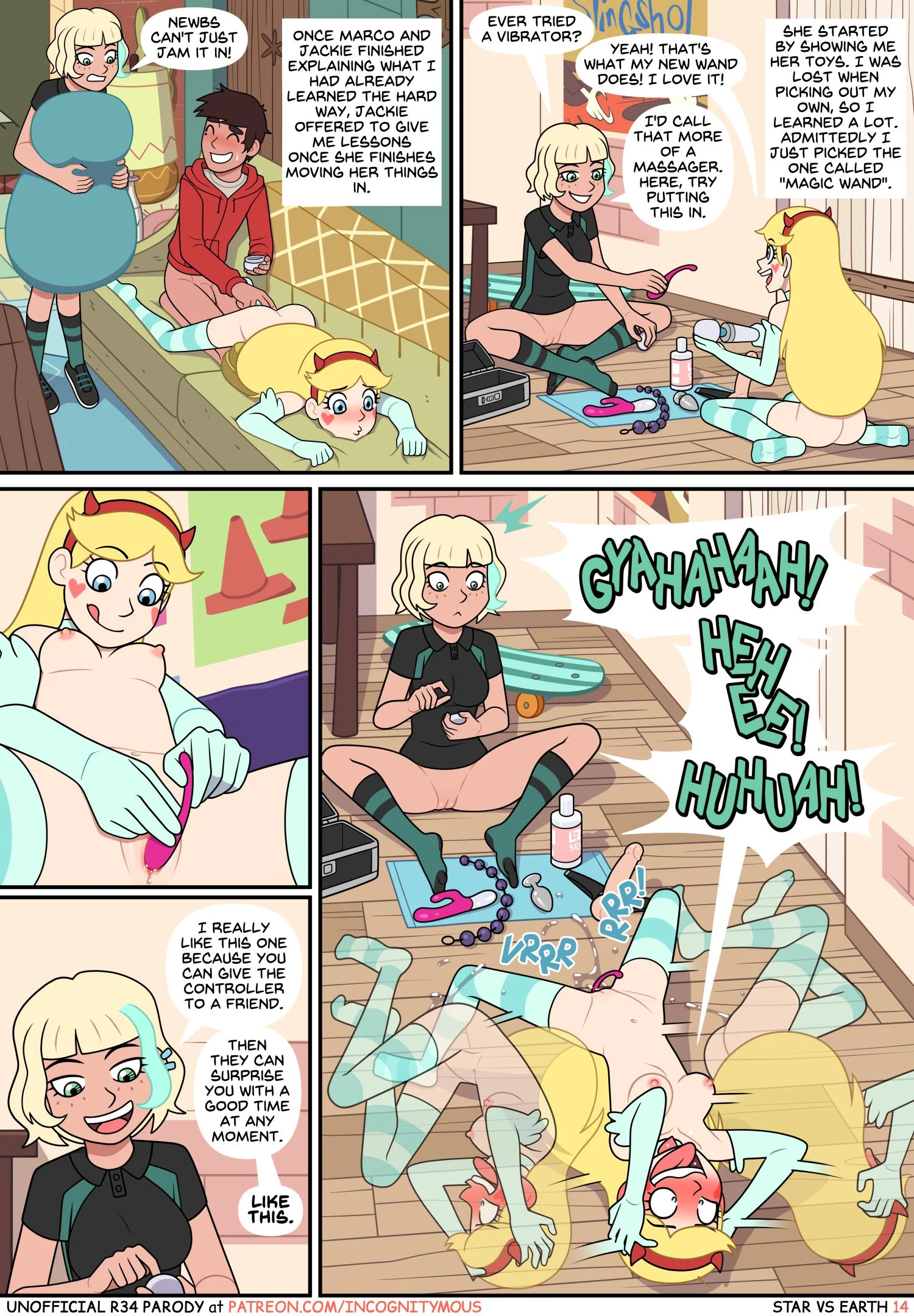 Star vs. Earth (Star VS. The Forces Of Evil) [Incognitymous] - Chapter 1 — Page 14