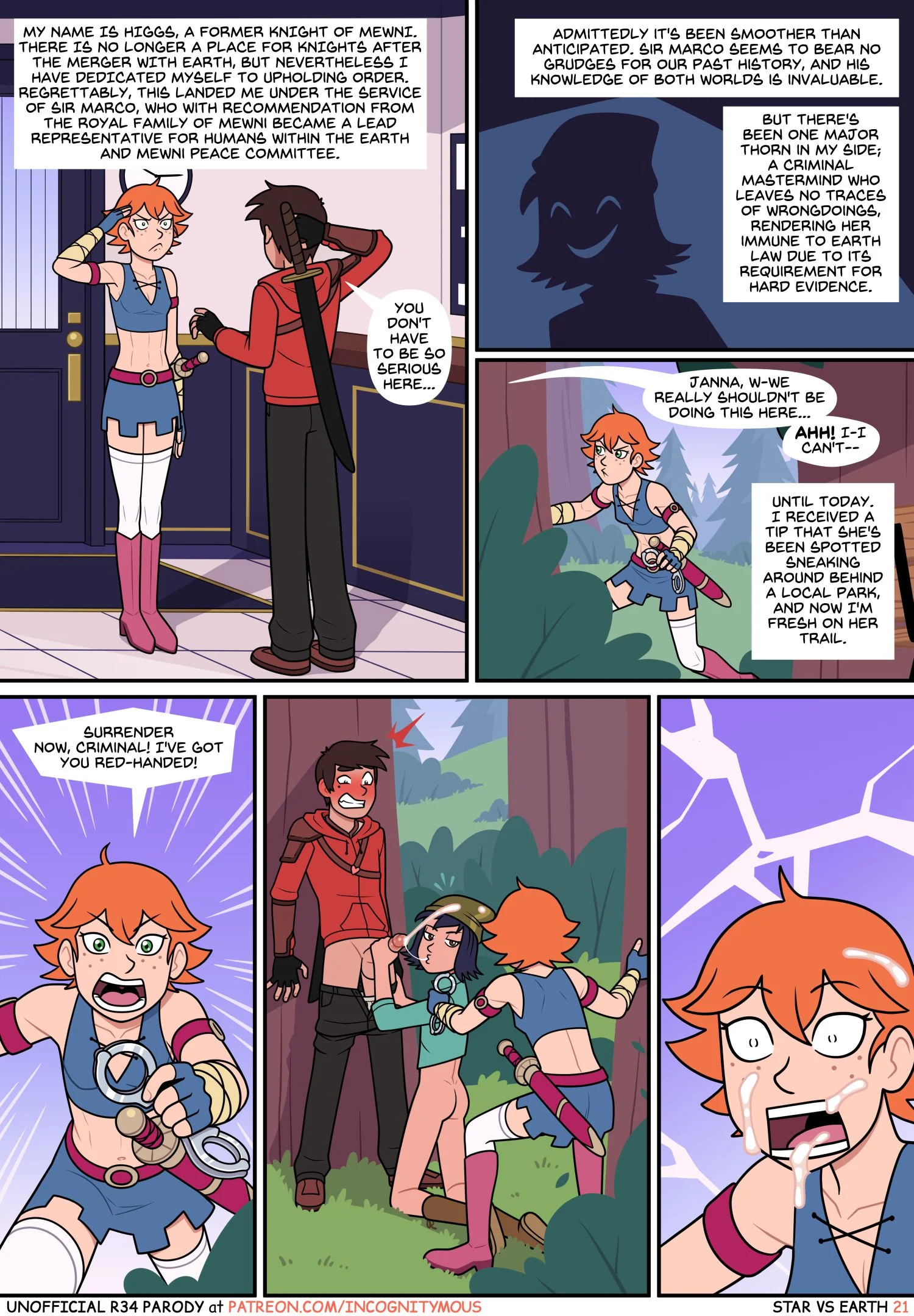 Star vs. Earth (Star VS. The Forces Of Evil) [Incognitymous] - Chapter 1 — Page 21