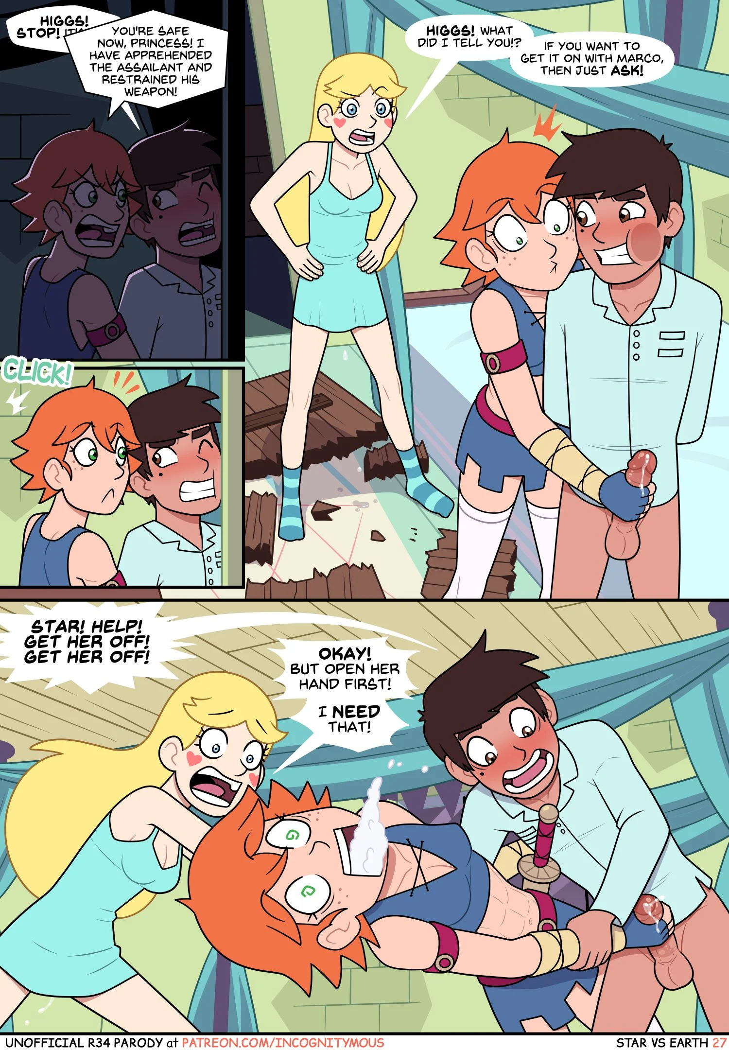 Star vs. Earth (Star VS. The Forces Of Evil) [Incognitymous] - Chapter 1 — Page 27