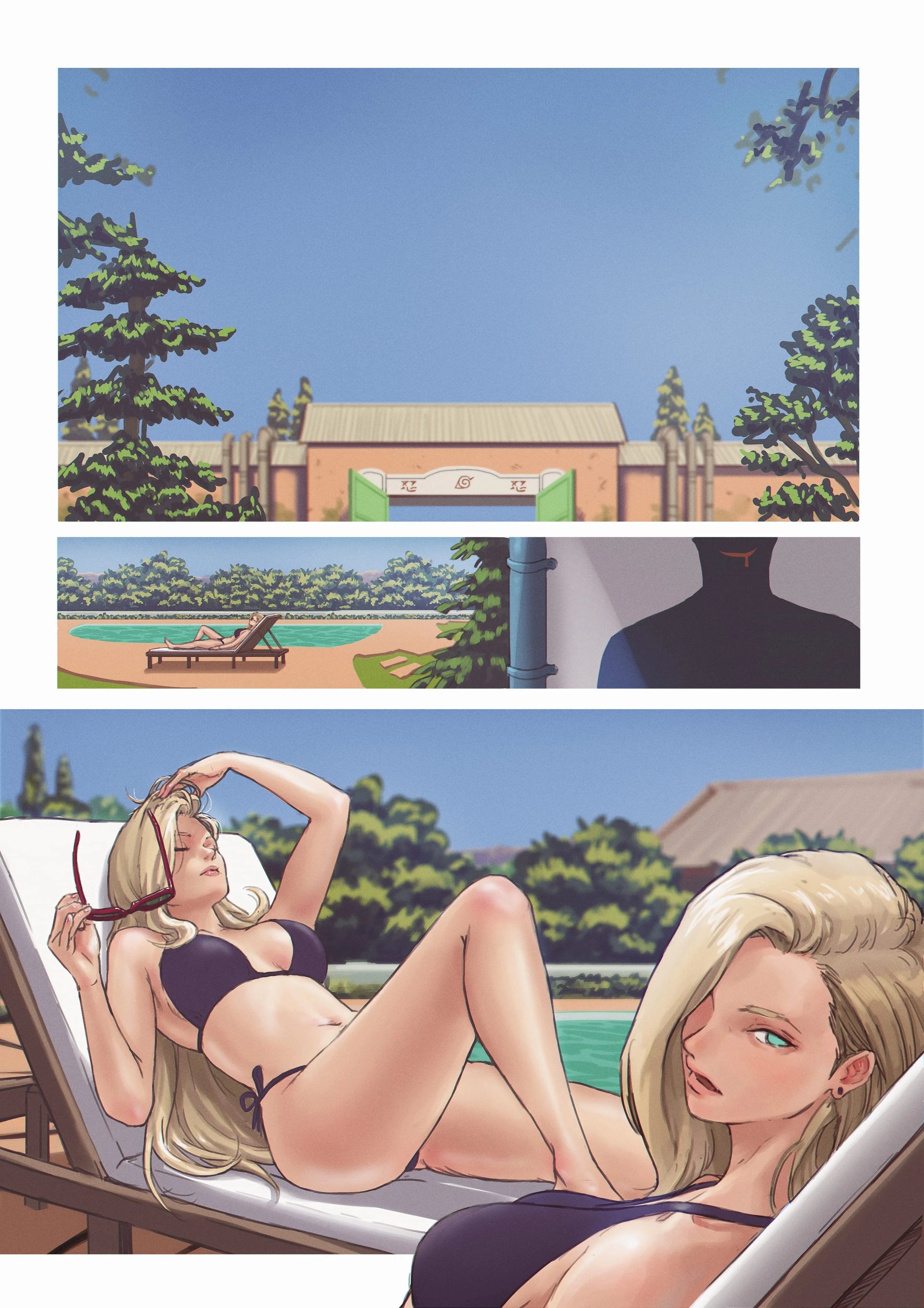 Summer Heat (Naruto) [TSFSingularity , CunCyun] - Chapter 1 — Page 13