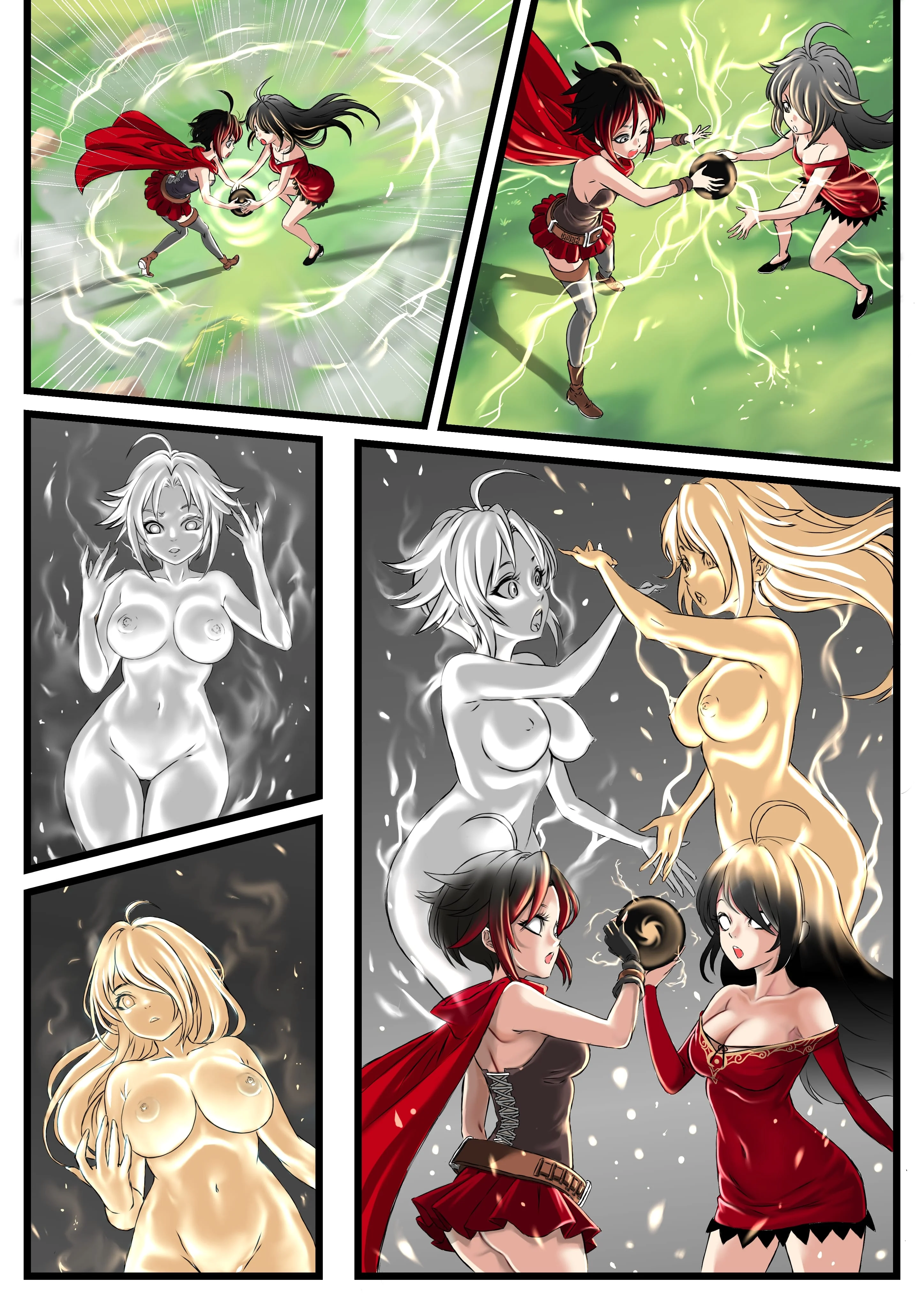 A Side Of Cinder (RWBY) [TSFSingularity , ZafieComics] - Chapter 1 — Page 15