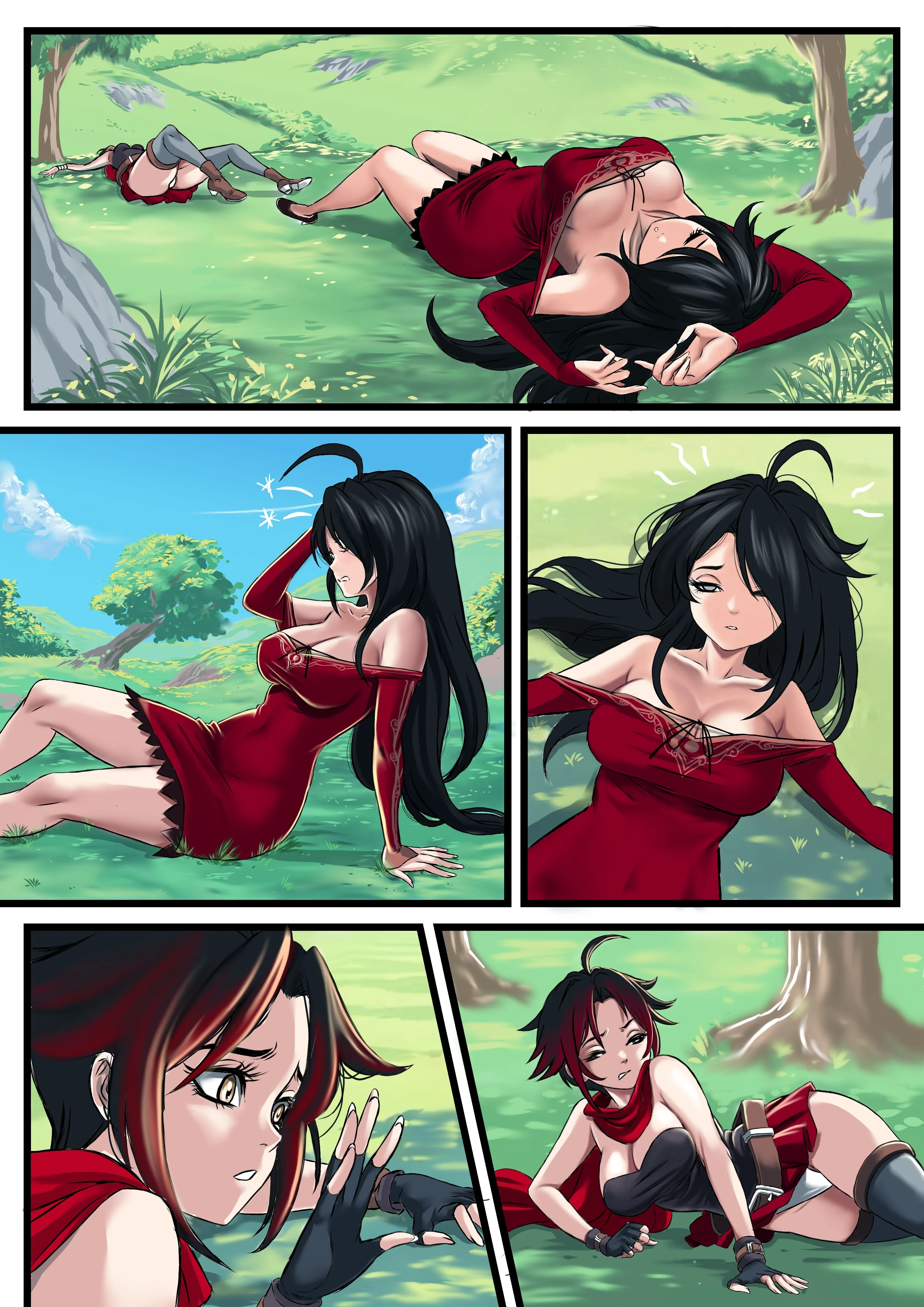 A Side Of Cinder (RWBY) [TSFSingularity , ZafieComics] - Chapter 1 — Page 17