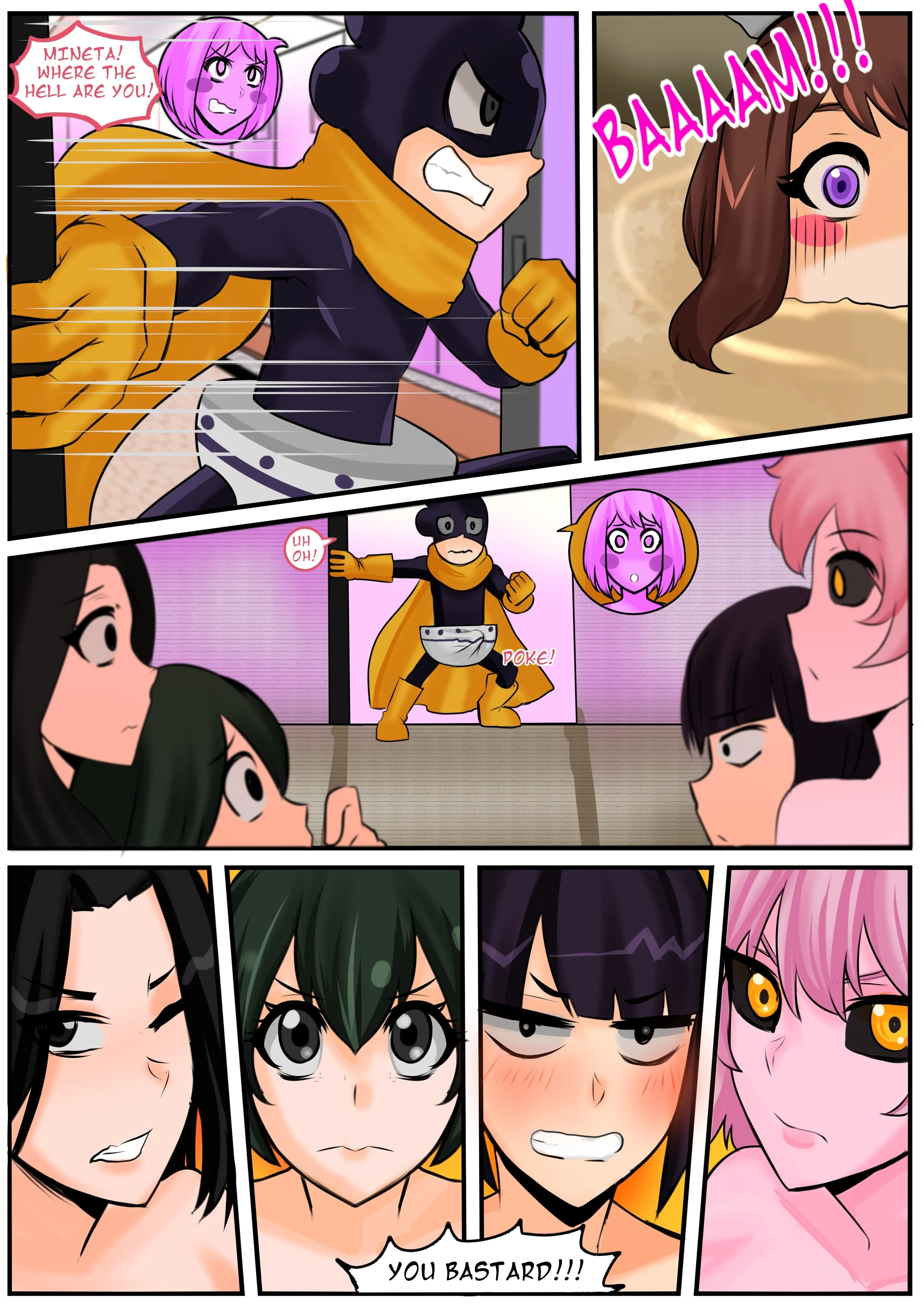 Grapes In The Brain!! (My Hero Academia) [TSFSingularity , BurningMoonWorks] - Chapter 1 — Page 24