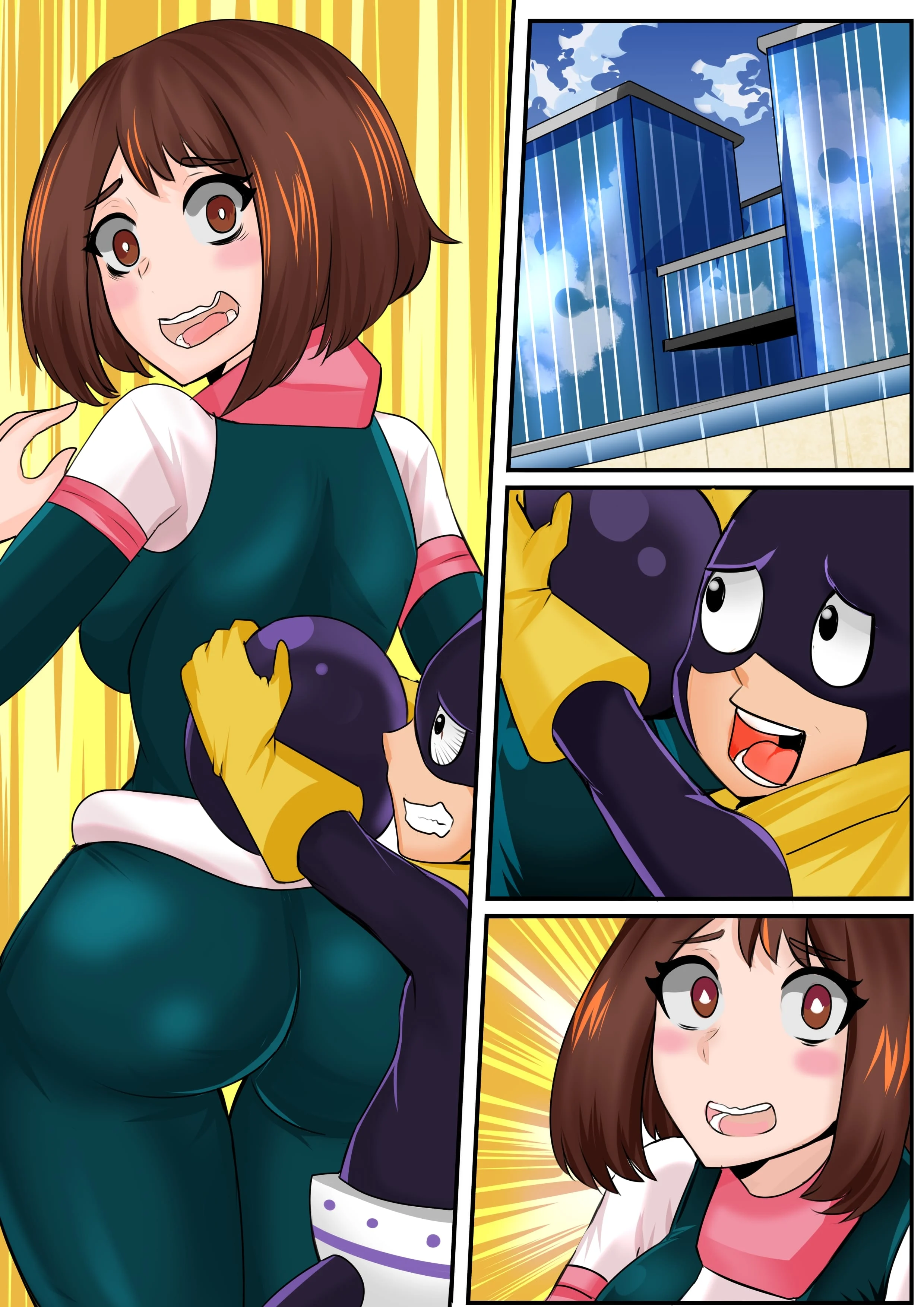 Grapes In The Brain!! (My Hero Academia) [TSFSingularity , BurningMoonWorks] - Chapter 1 — Page 28