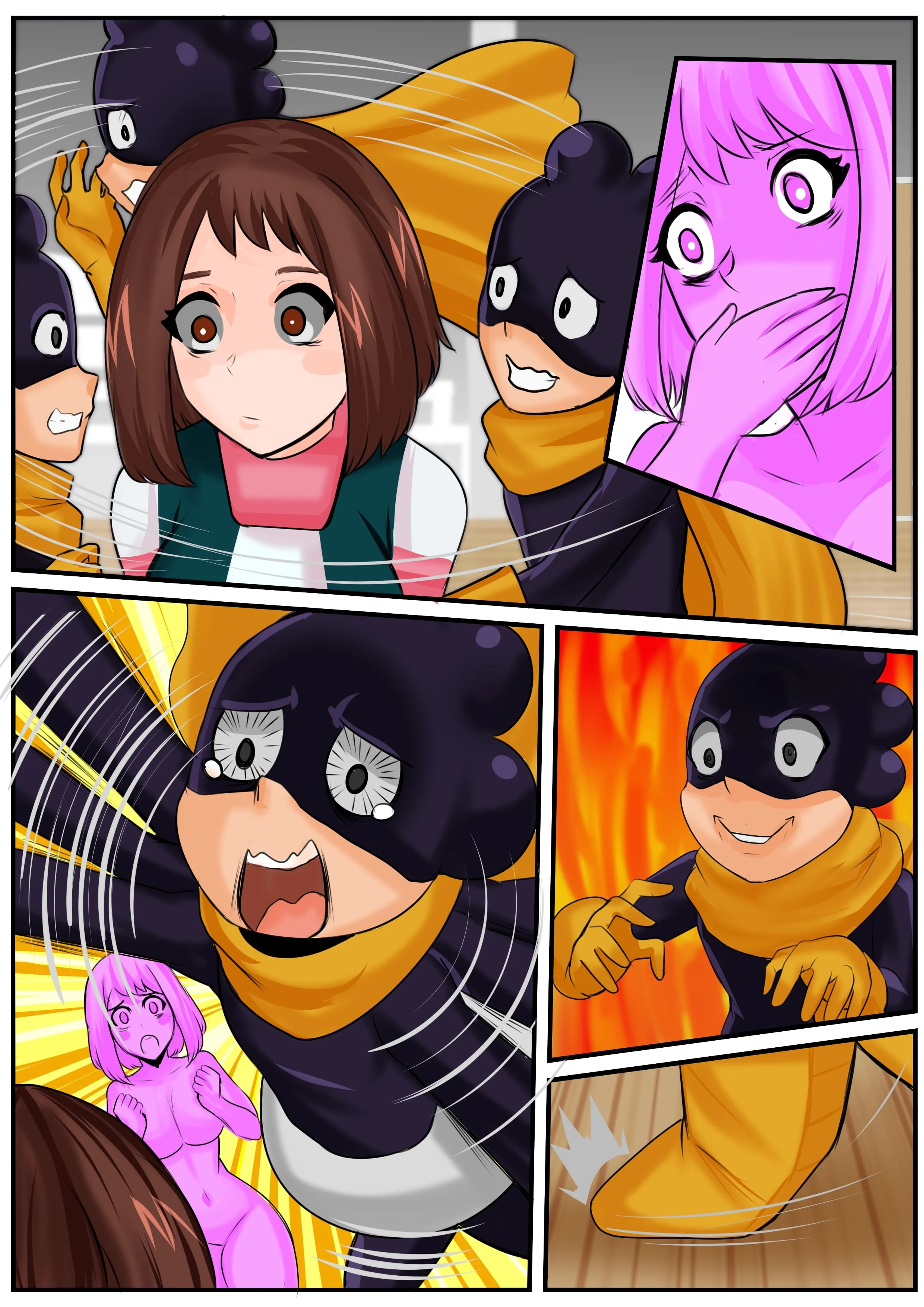 Grapes In The Brain!! (My Hero Academia) [TSFSingularity , BurningMoonWorks] - Chapter 1 — Page 31