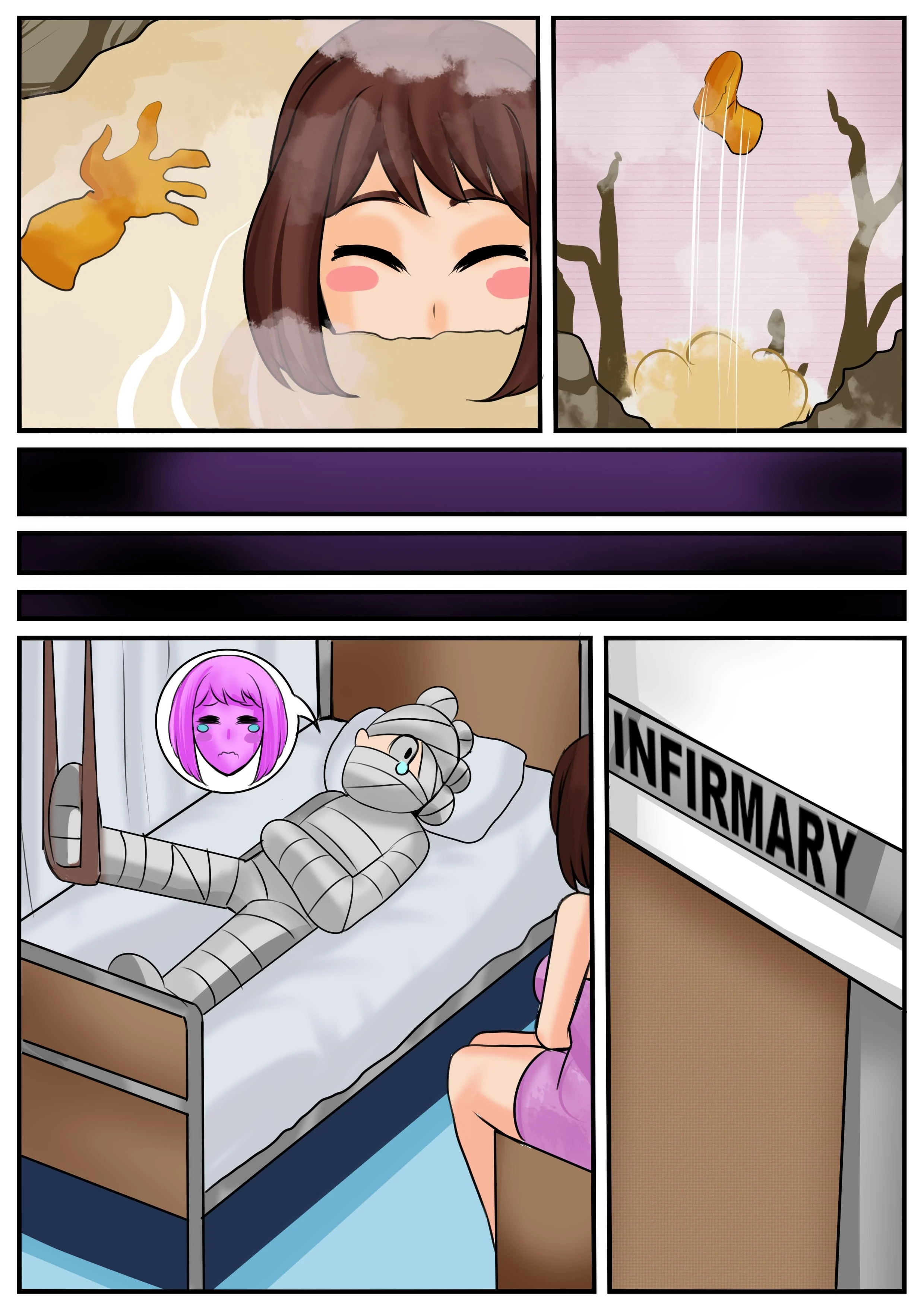 Grapes In The Brain!! (My Hero Academia) [TSFSingularity , BurningMoonWorks] - Chapter 1 — Page 52