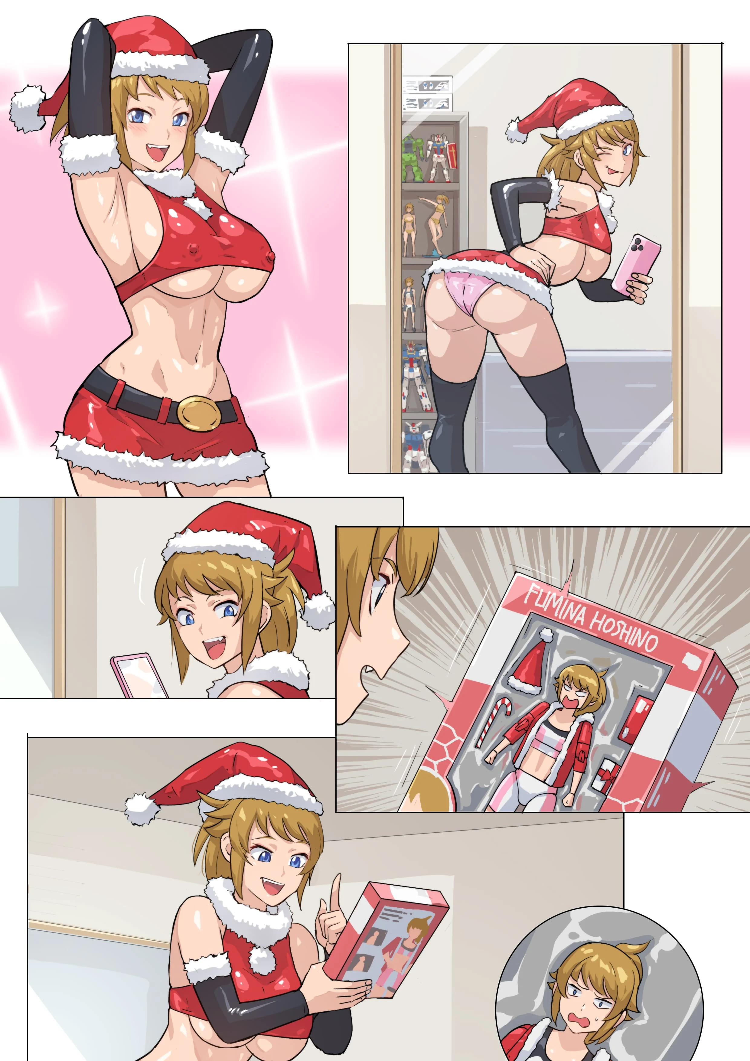 Hoshi! No! – A Christmas-sho! – A Killer Christmas! (Gundam Build Fighters Try) [TSFSingularity , Cirenk] - Chapter 1 — Page 9