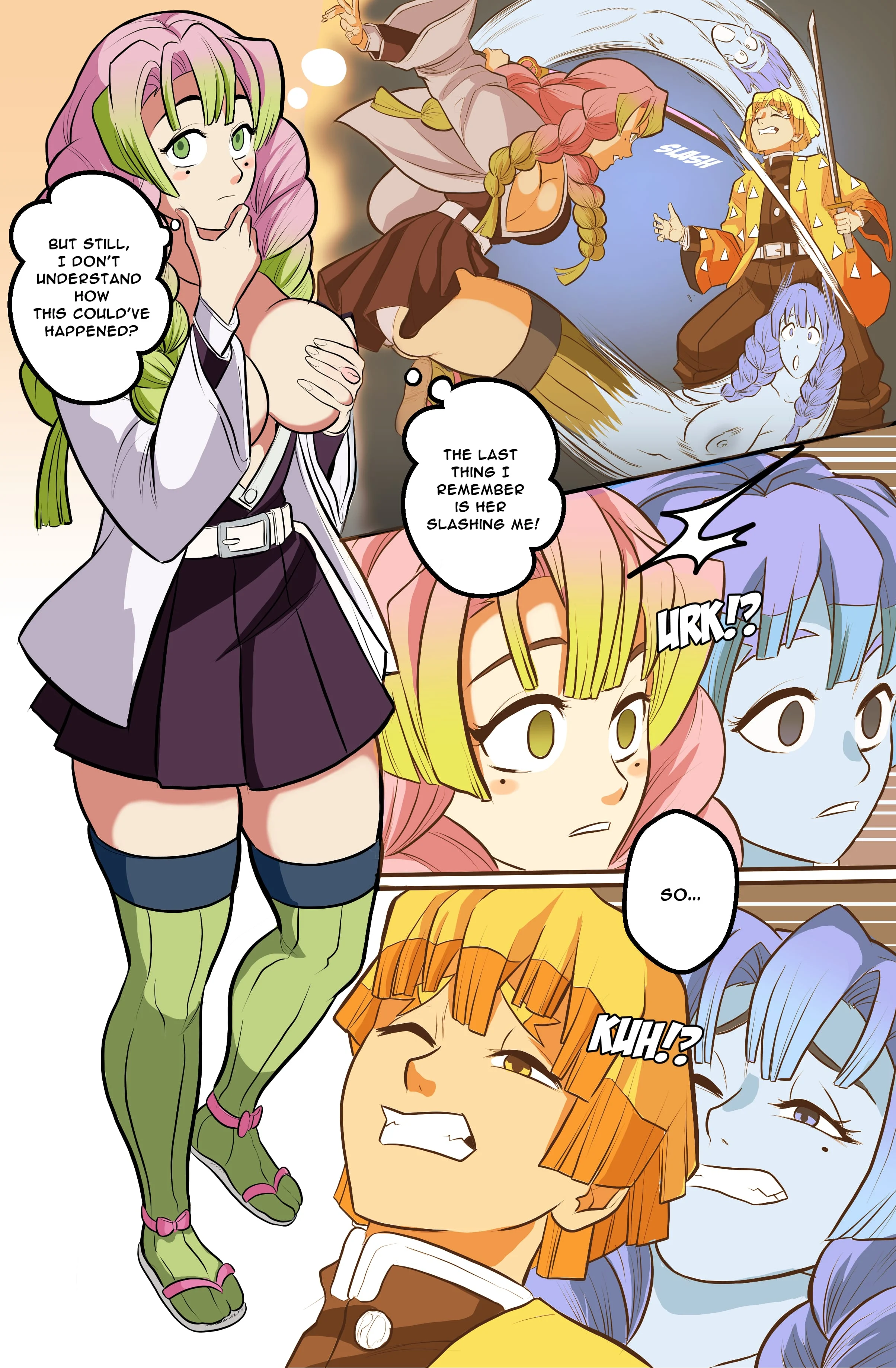 Swap like a Demon! (Demon Slayer Kimetsu no Yaiba) [TSFSingularity , Rokflip] - Chapter 1 — Page 4