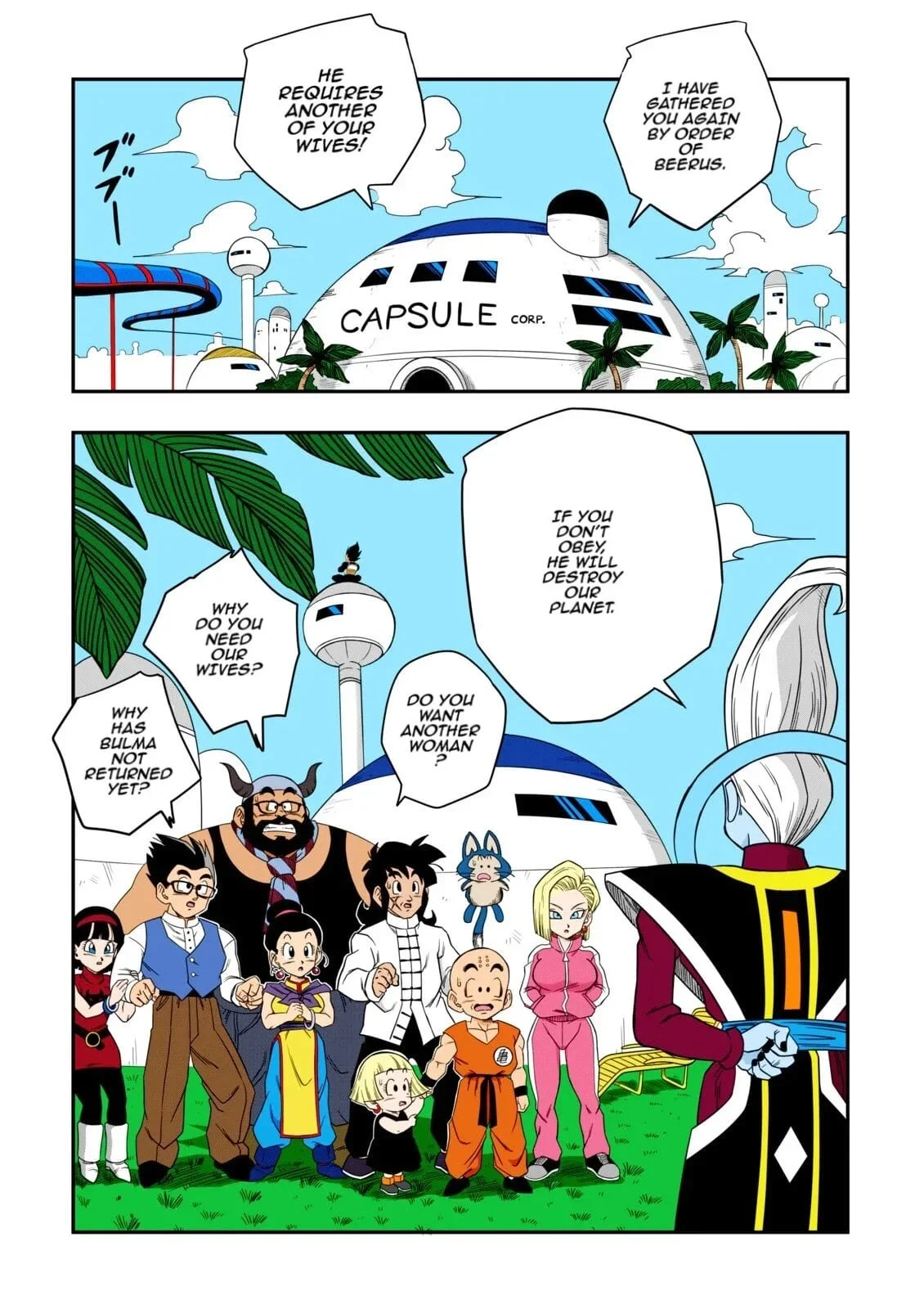 No One Can Go Against Beerus! (Dragon Ball Super) [Yamamoto] - Chapter 2 — Page 10