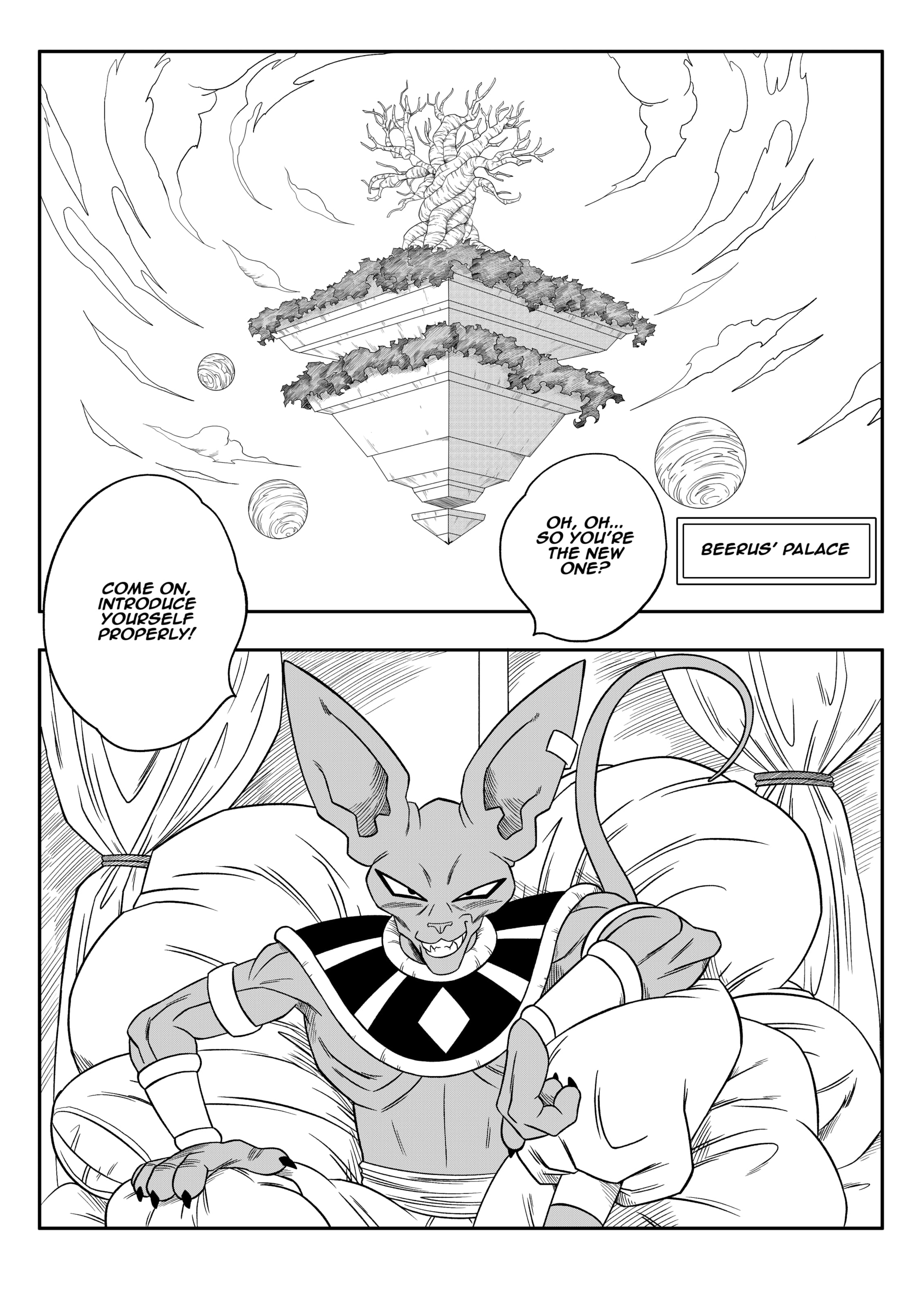 No One Can Go Against Beerus! (Dragon Ball Super) [Yamamoto] - Chapter 3 — Page 8