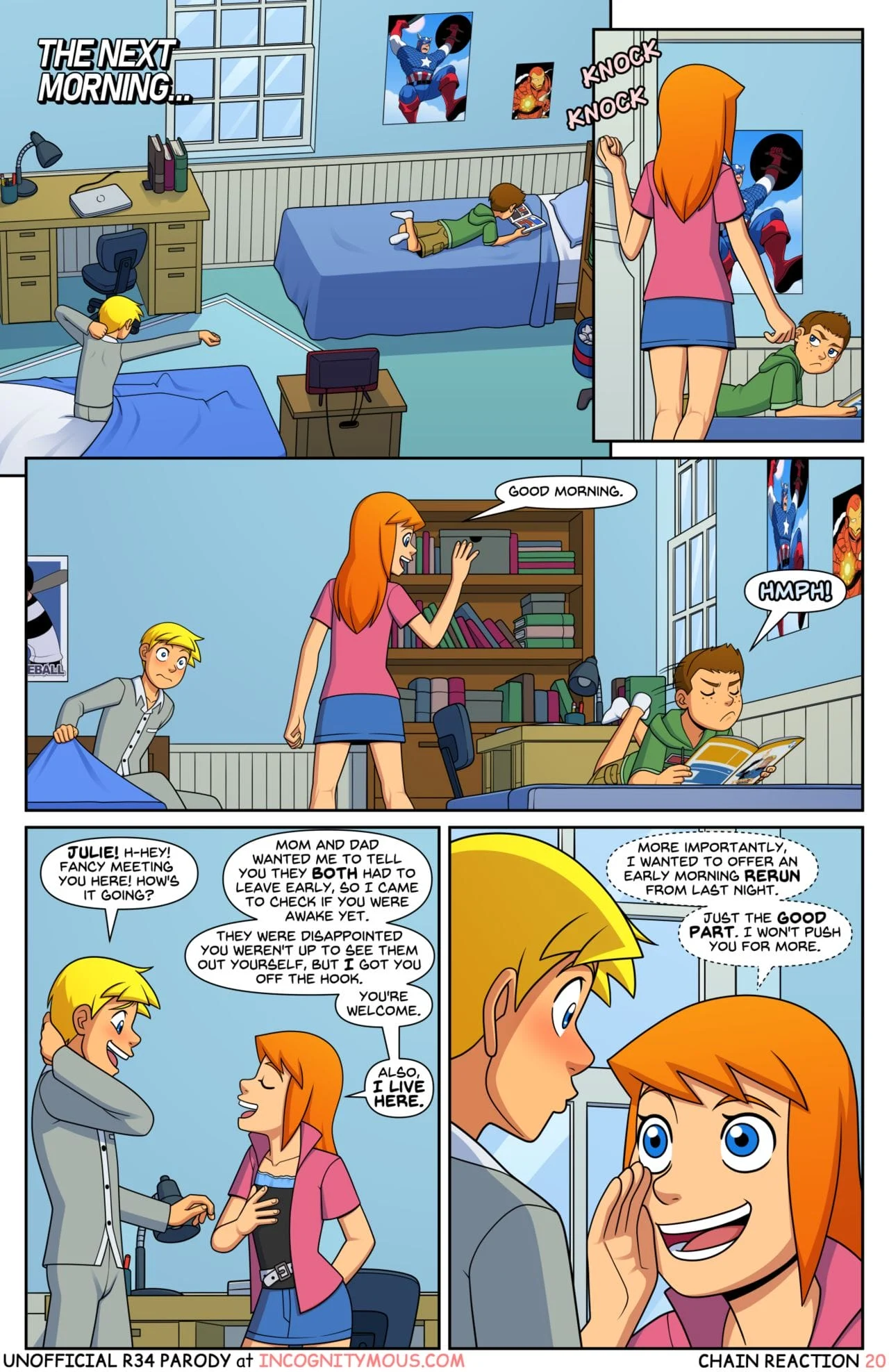 Chain Reaction (Power Pack) [Incognitymous] - Chapter 1 — Page 21